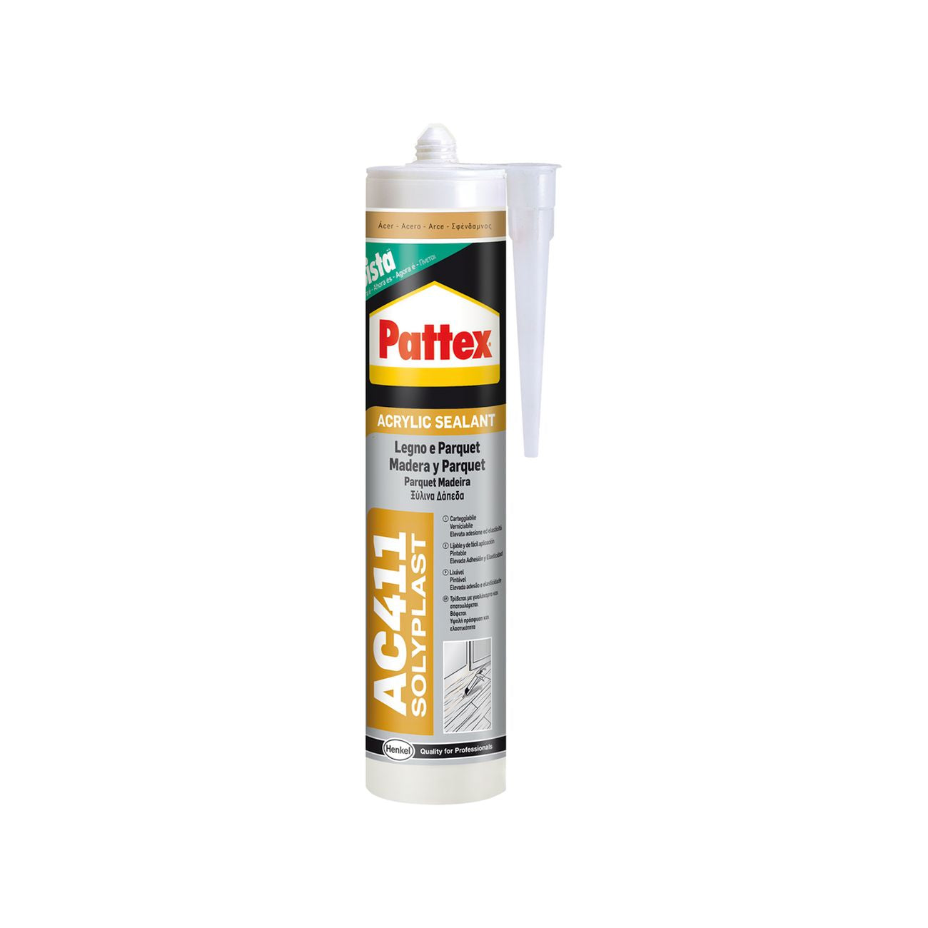 Silicone acrilico per legno e parquet ' ac41