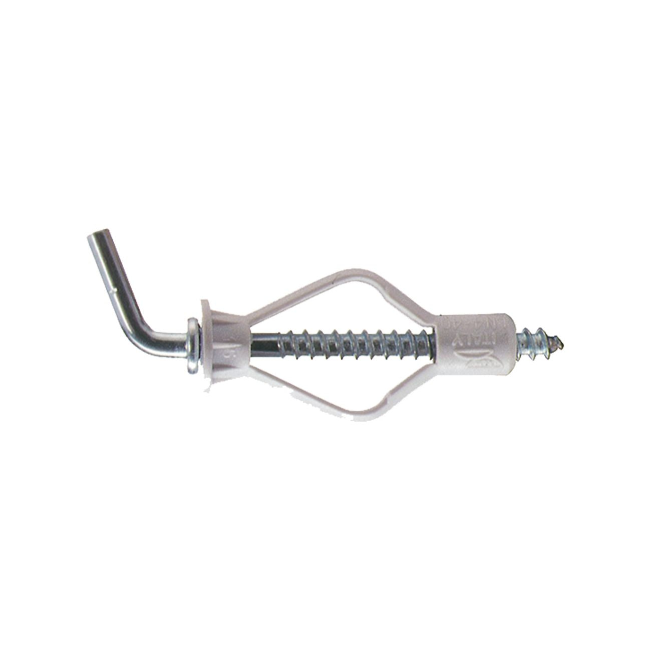 Tassello lastro nylon ln4-40/1  mm 8 x  40 - gancio corto - 200 pz