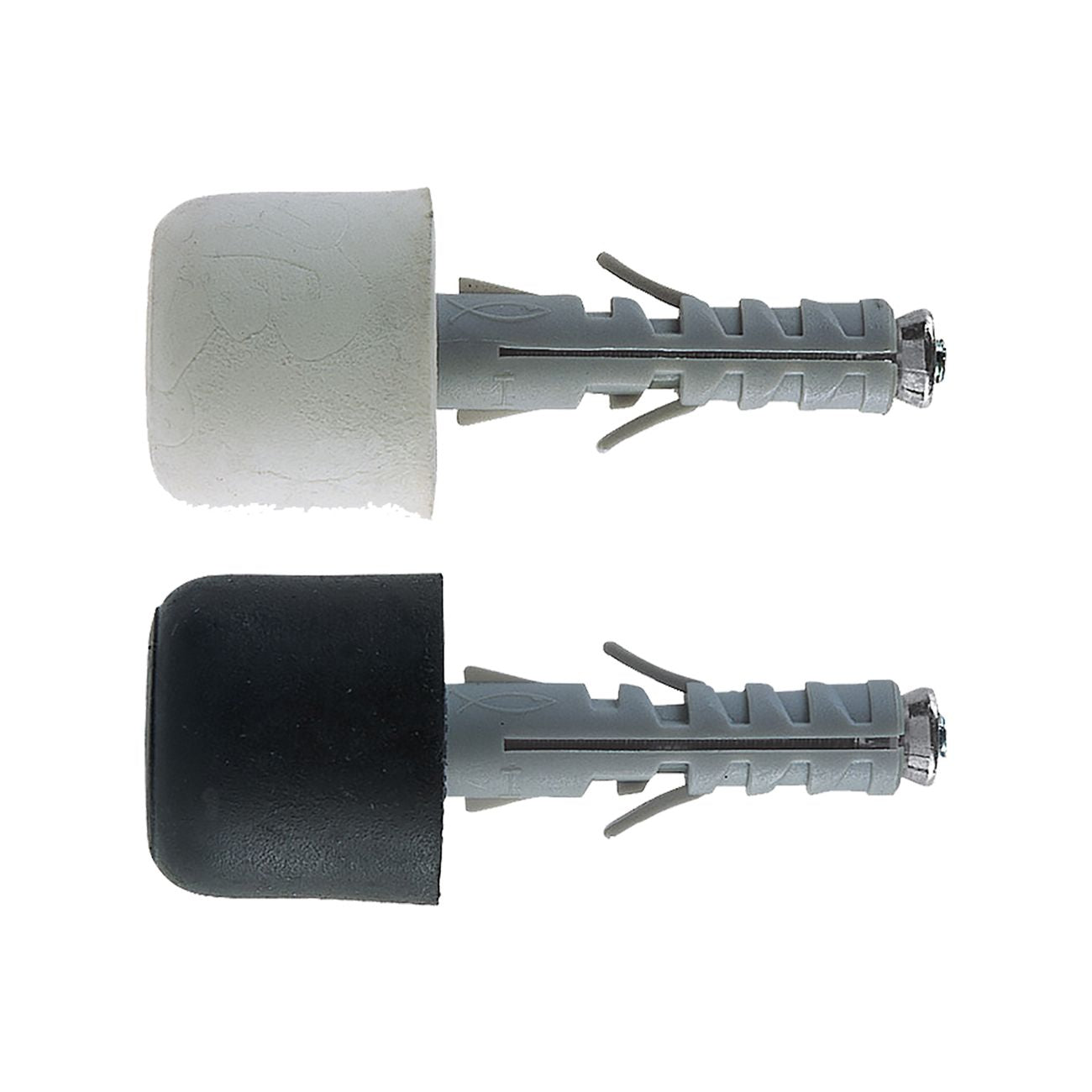 Tassello con fermaporta 'sb  9/12' Ø 9 x 40 mm - bianco - 50 pz