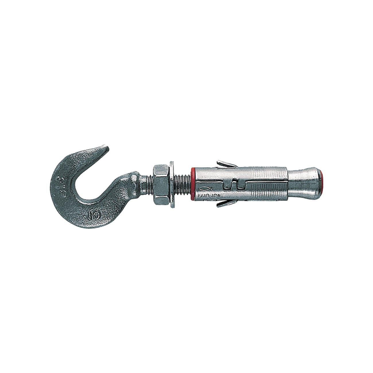 Tassello acciaio con gancio 'slm' 'slm  8g' 14 x 50 mm - m8 x 60 mm - 50 pz