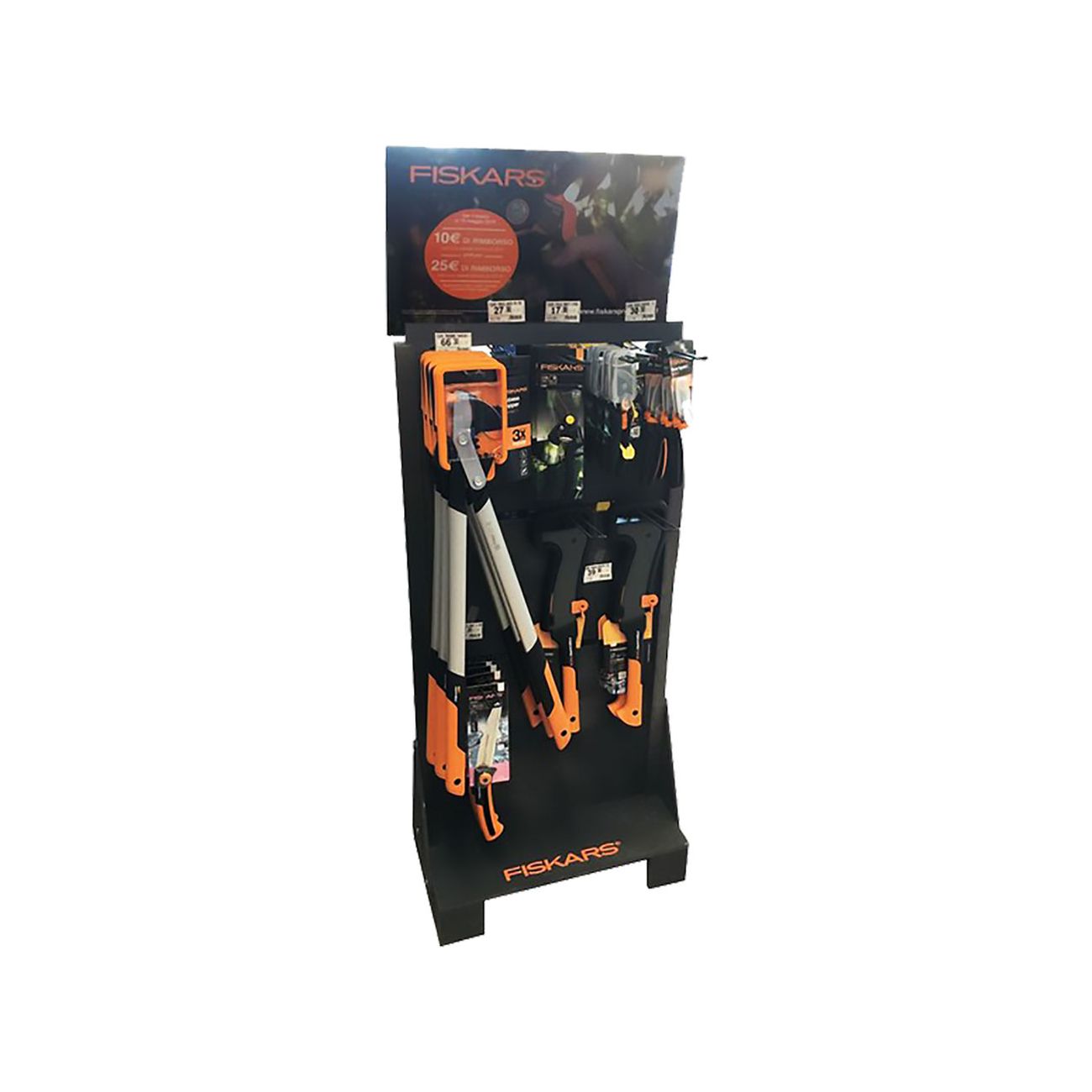 Espositore bifacciale cm. 60 x 40 x h.130