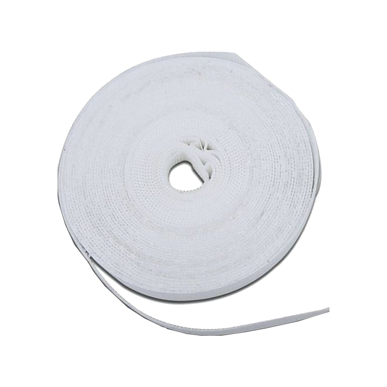 Nastro a strappo 'asola' adesivo in velcro daa2010 - h. mm 20 x mt 50 - bianco - 50 mt