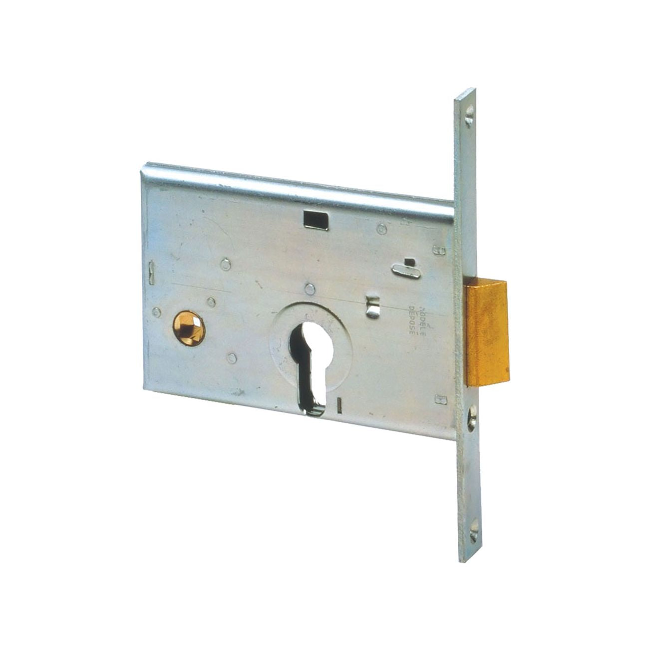 Serratura elettrica da infilare per alluminio art. 44145 e58 front.mm 16 / inter.mm 48