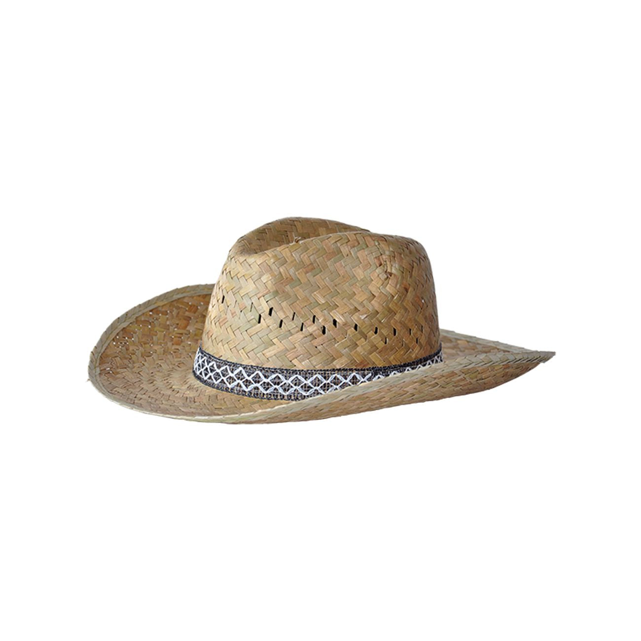 Cappello in paglia 'cowboy'