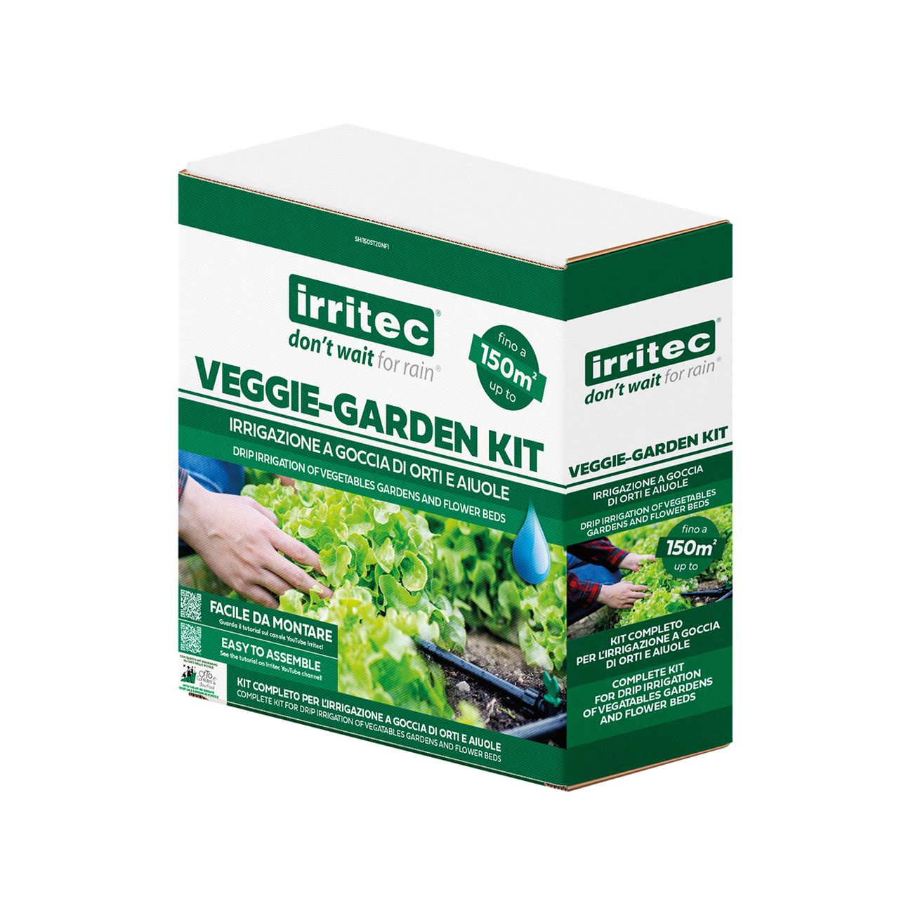 Kit irrigazione per orto "Veggie-garden" - copertura fino a 150 m2