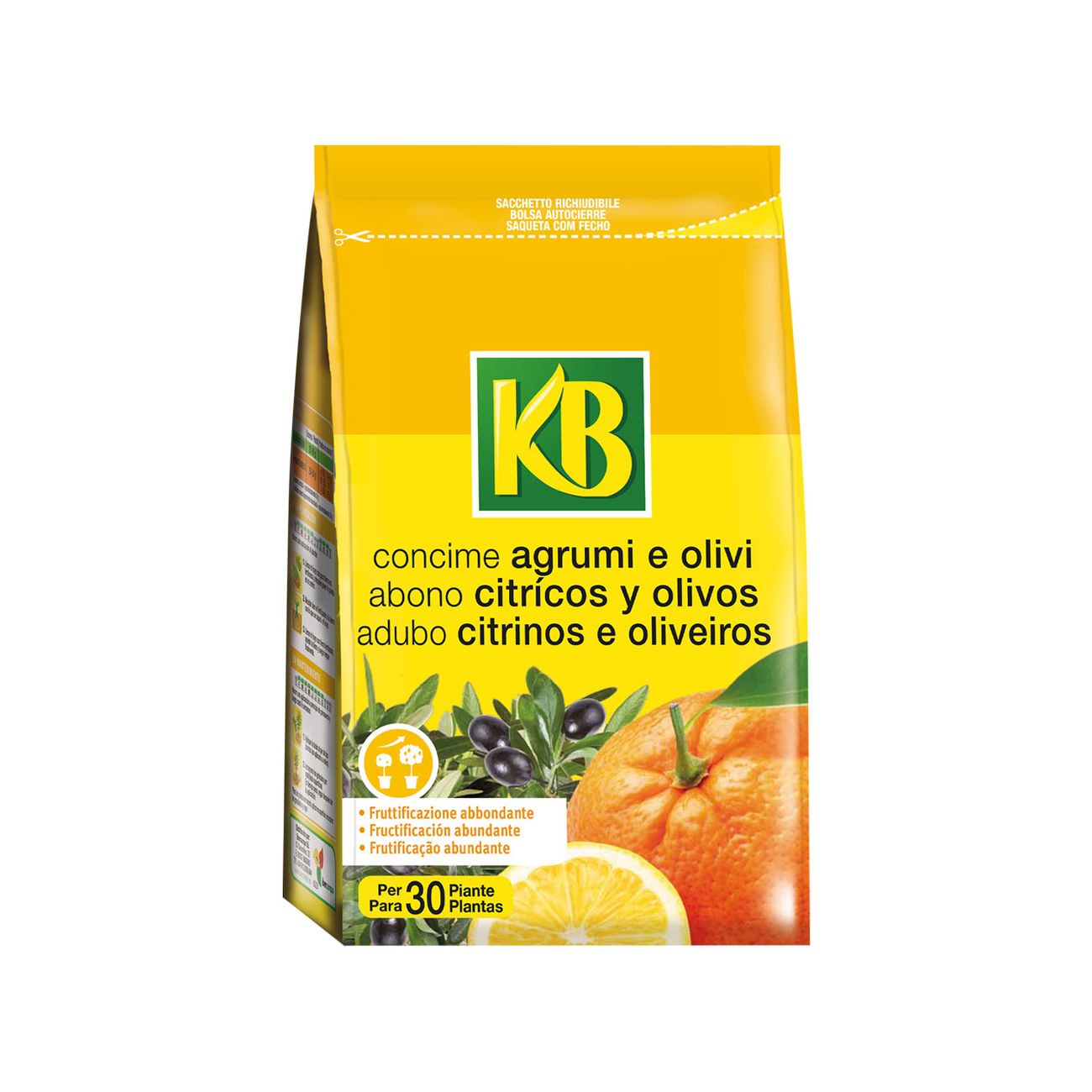 KB Concime granulare 'agrumi/olivi' gr. 800