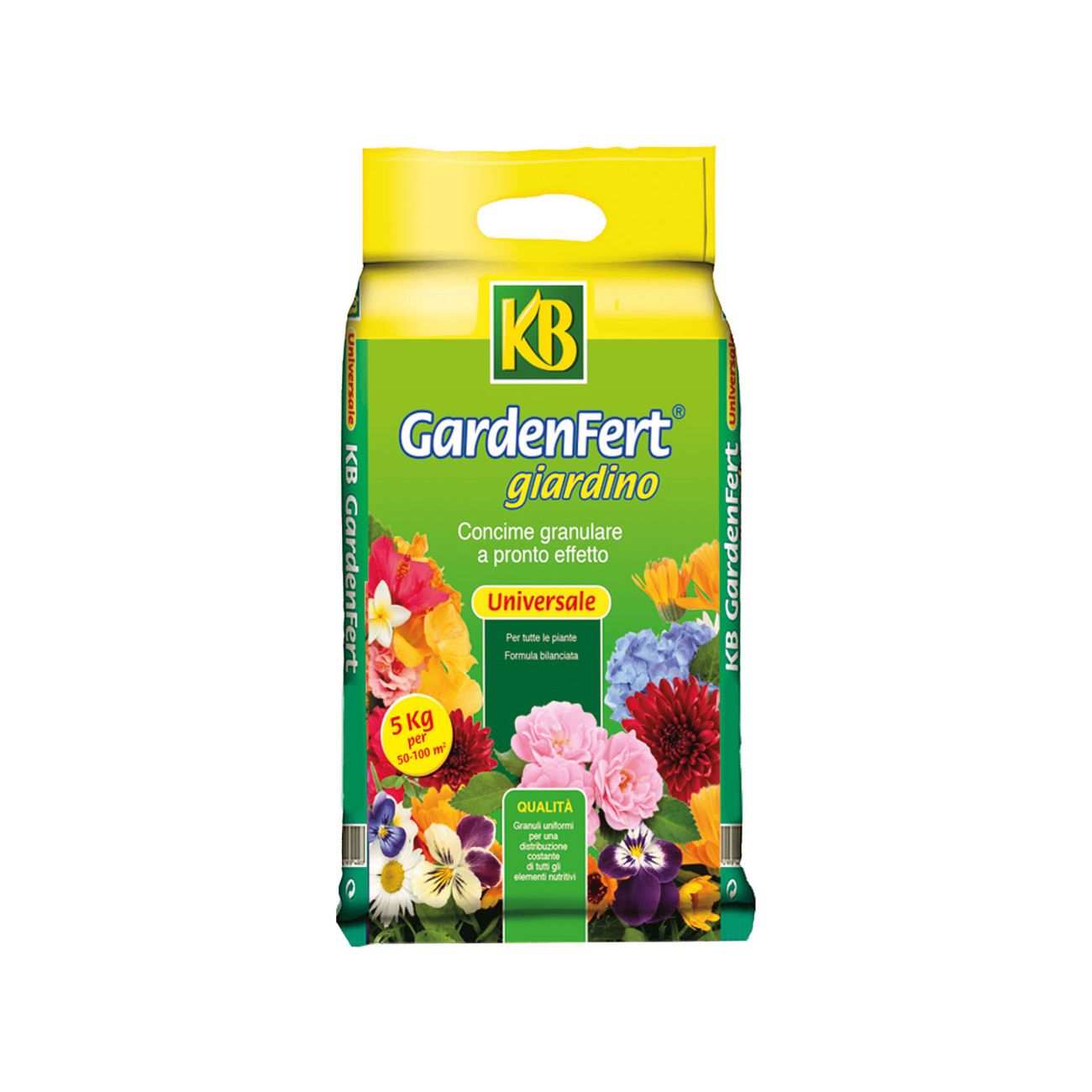 KB Concime granulare universale 'gardenfert giardino 12-12-12' kg. 5