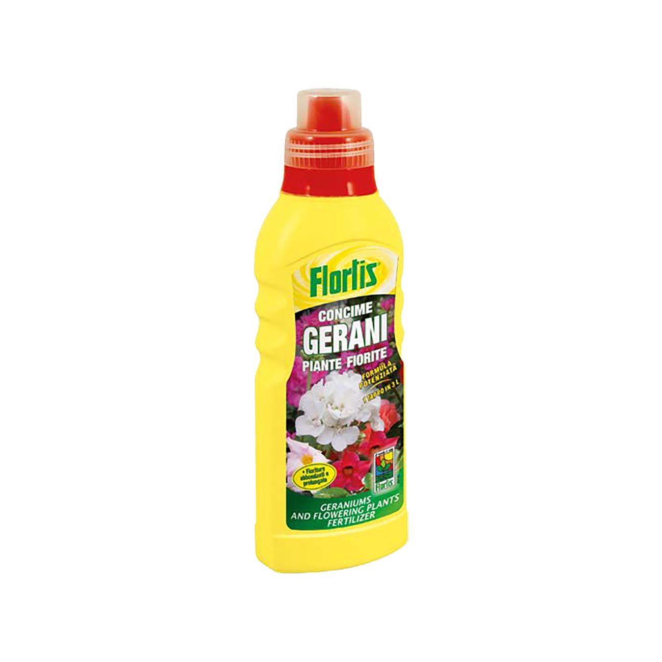 FLORTIS Concime liquido 'gerani e piante fiorite' gr. 570