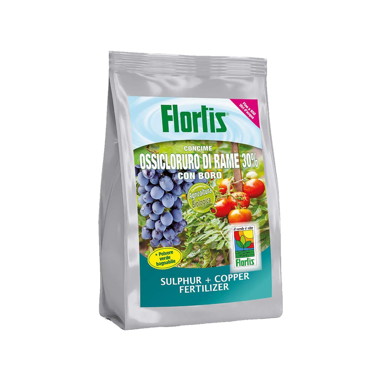 FLORTIS Concime 'ossicloruro di rame 30%' kg. 1