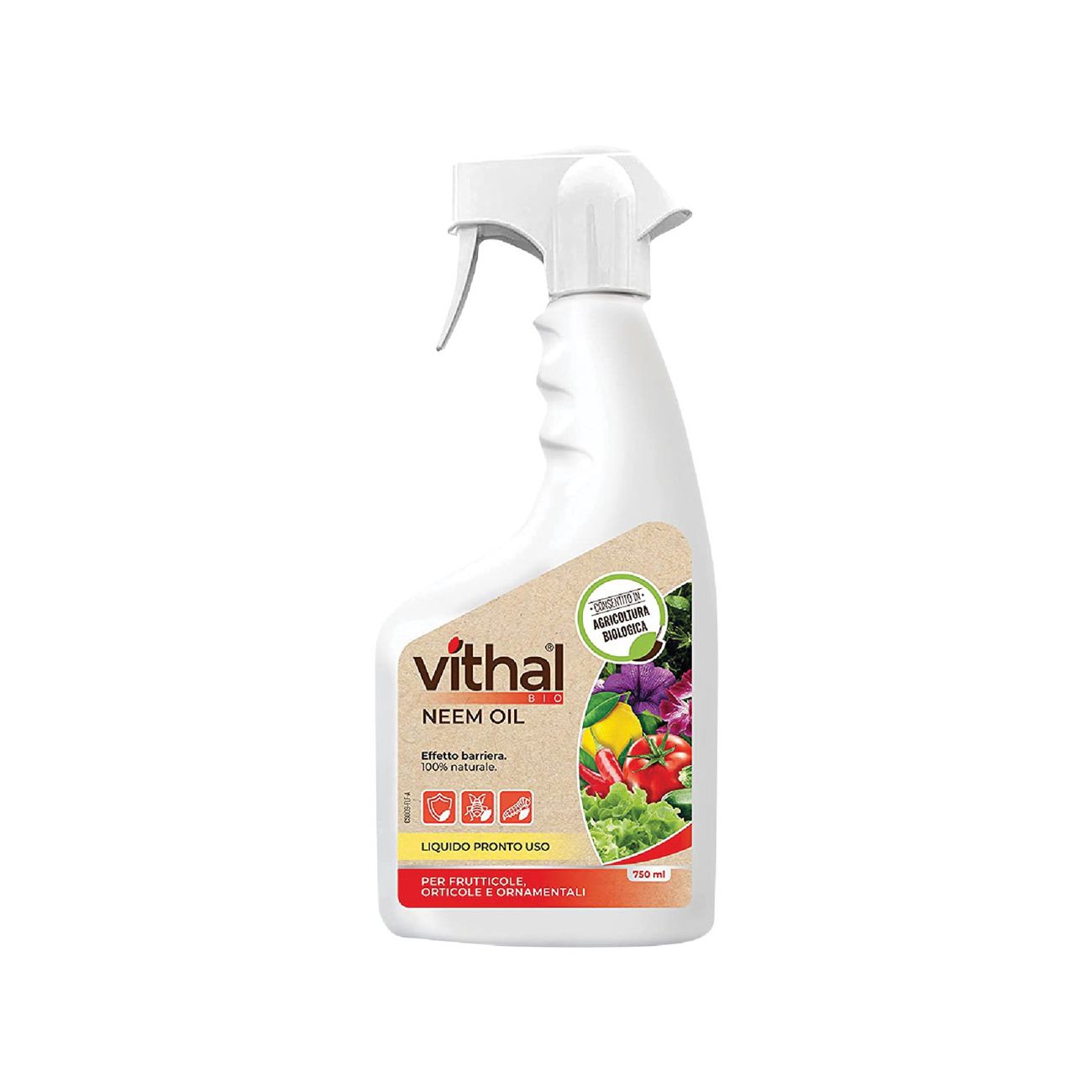 Olio di Neem - Integratore Neem Oil Vithal Bio - 750ml