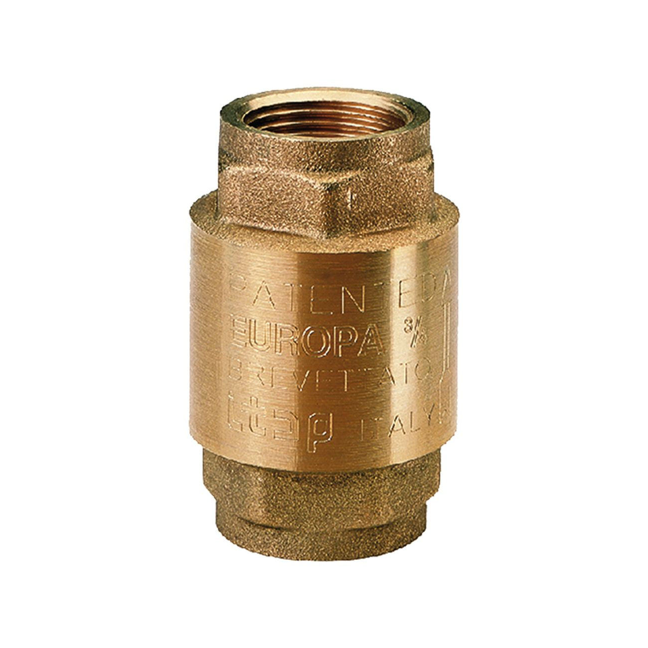 Valvola di ritegno europa 1/2 - 25 bar - 5 pz