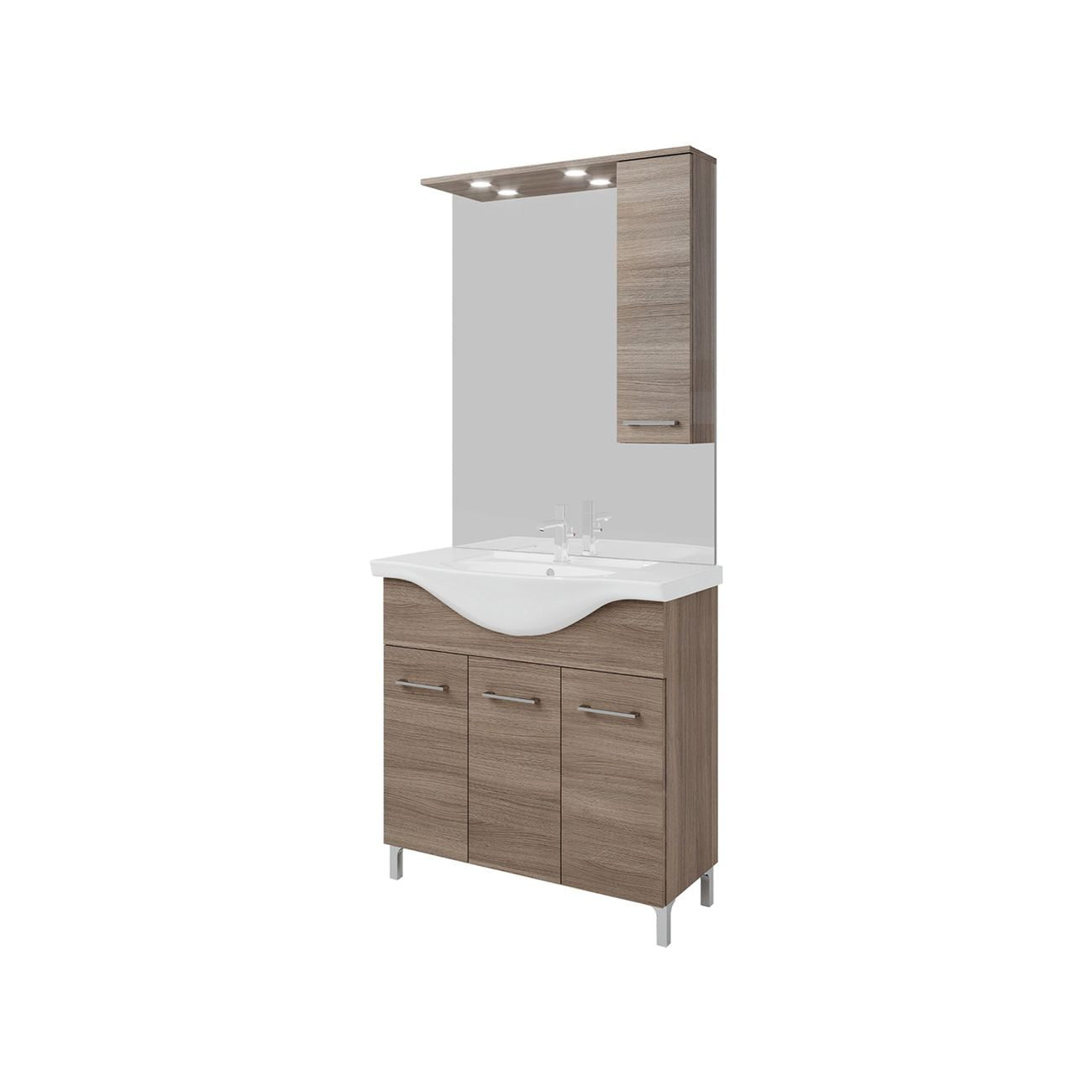 Mobile bagno 'rubino 85 new' base 86 x 50,5 x h.87