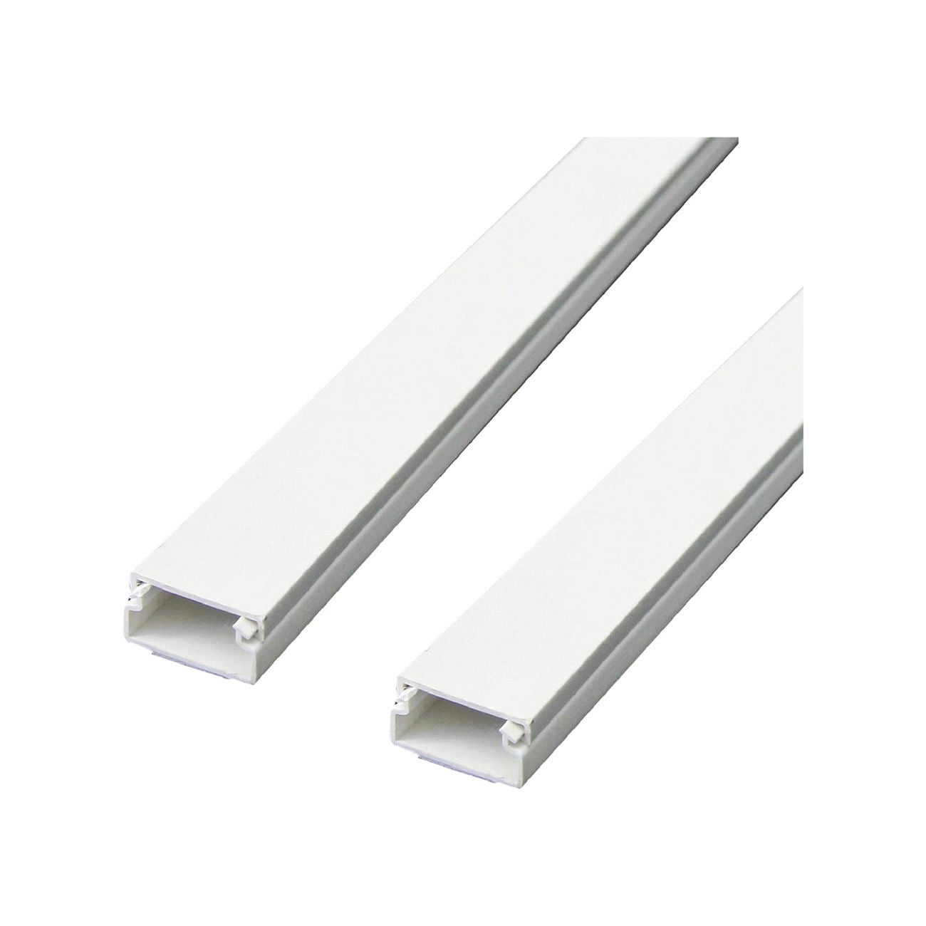Canalina passacavi adesiva mm 20 x 10 - 2 pz da 1 mt. - 60775