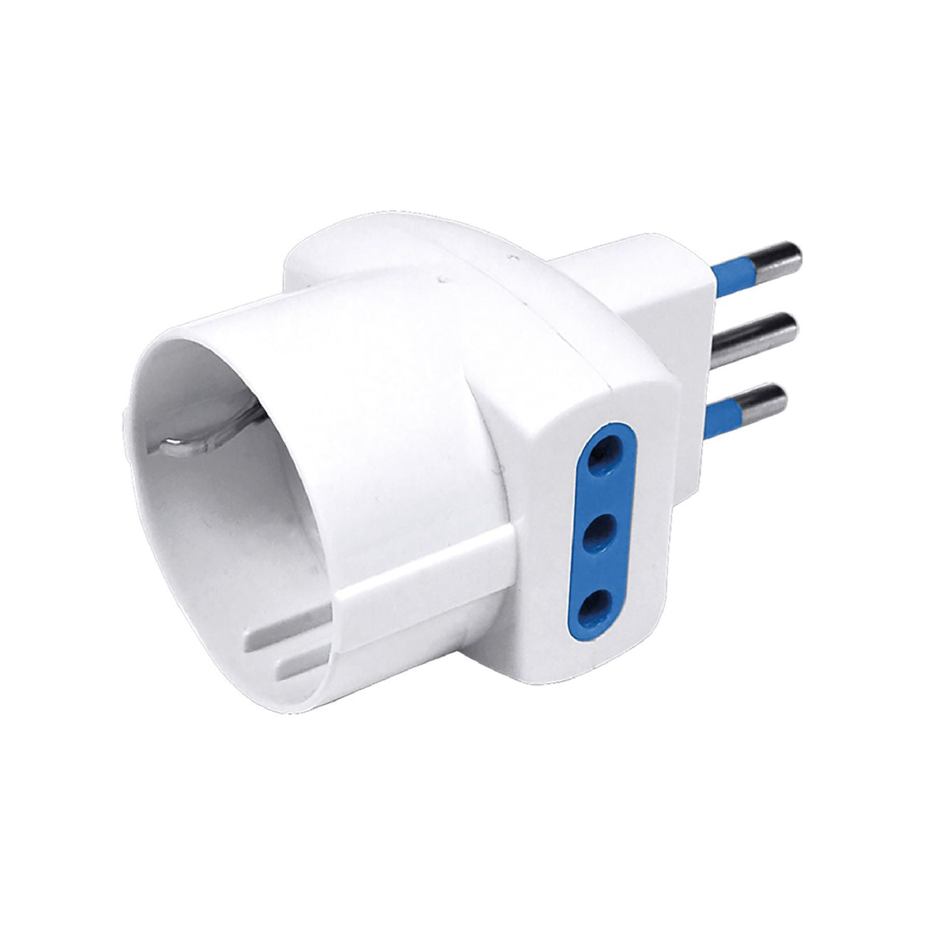 Adattatore art.ce937c - spina 2p + t 10a
