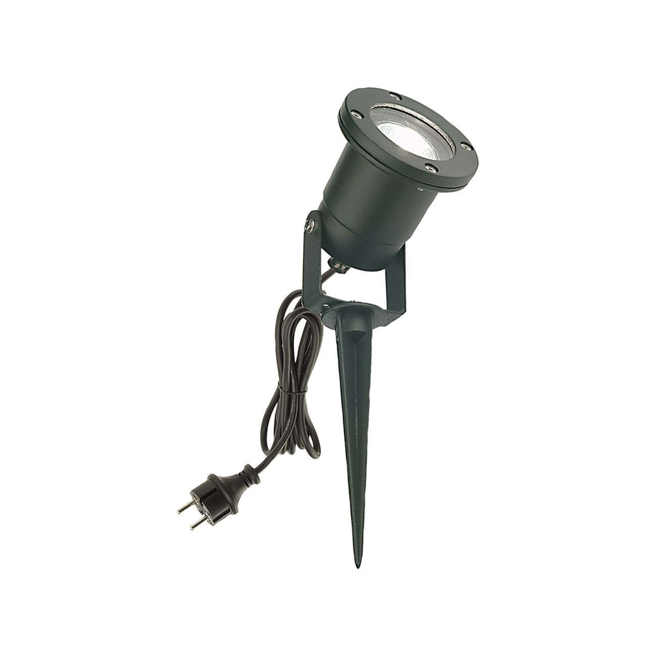 Faro da giardino orientabile 'spot' 50 w - cm 9,5 x 9,8 x 17 nero