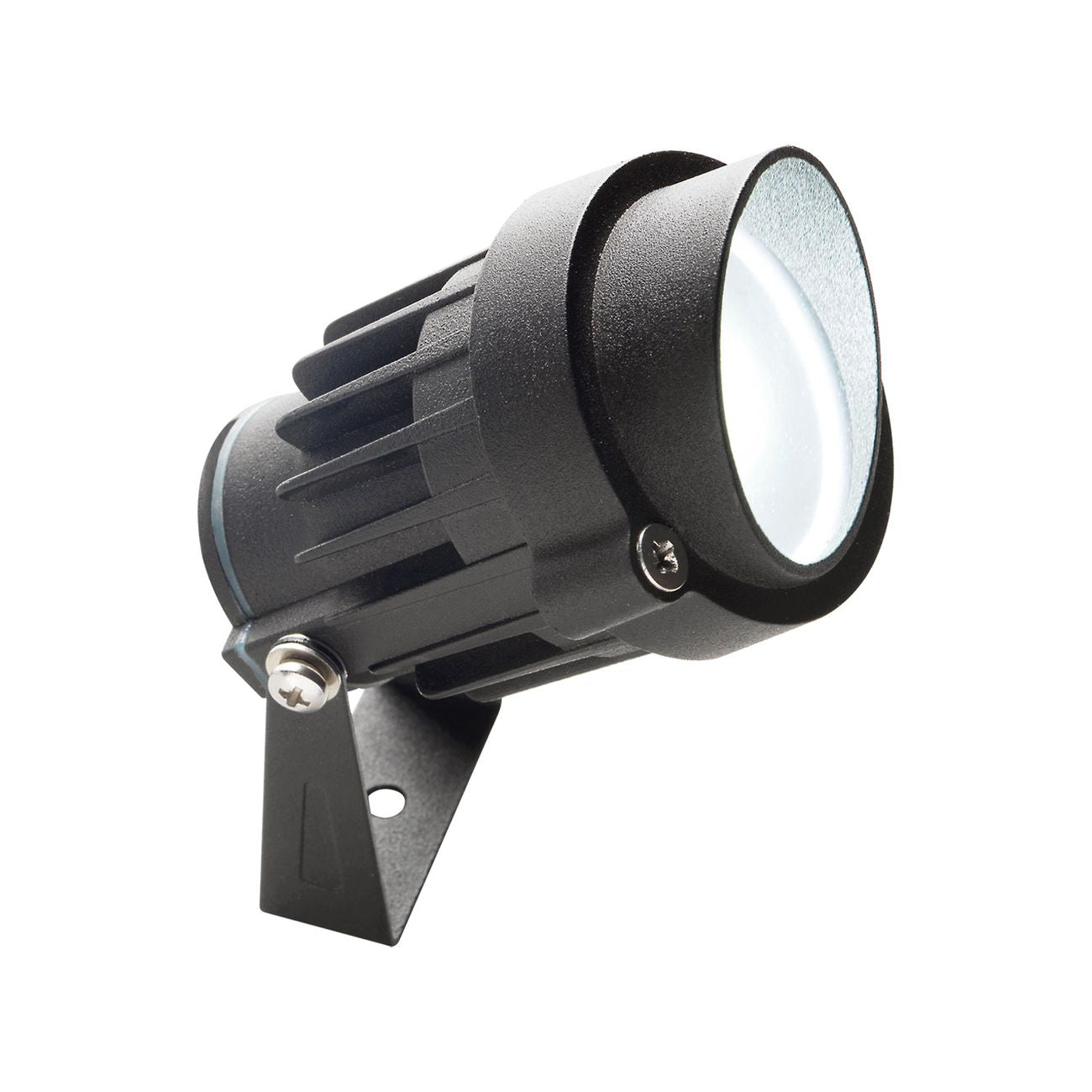 Faretto orientabile a led 6  w - cm 10 x 8,9 x 6,1 nero