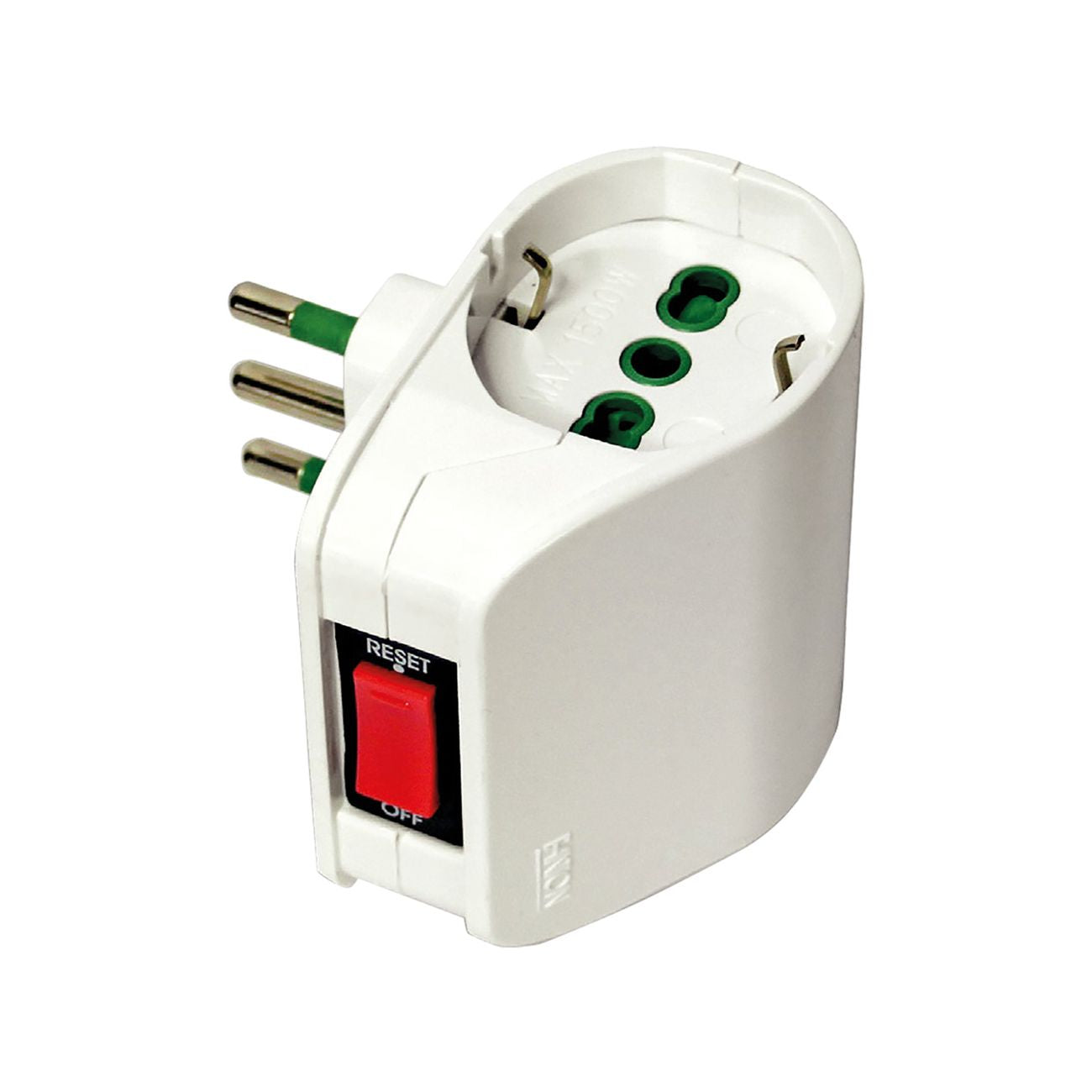 Adattatore doppio con limitatore termico 87310