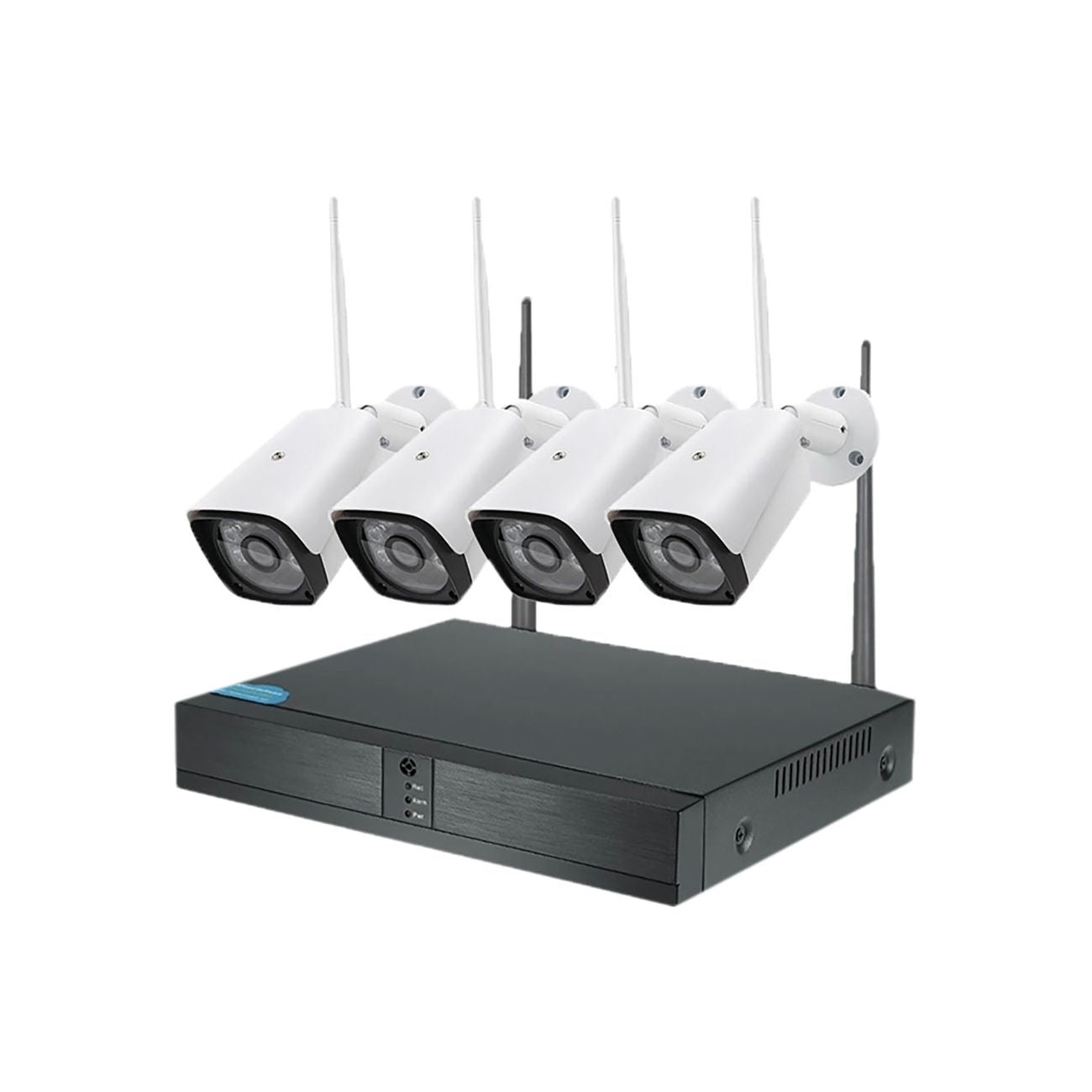 Kit videosorveglianza wireless 1 nvr + 4 telecamere