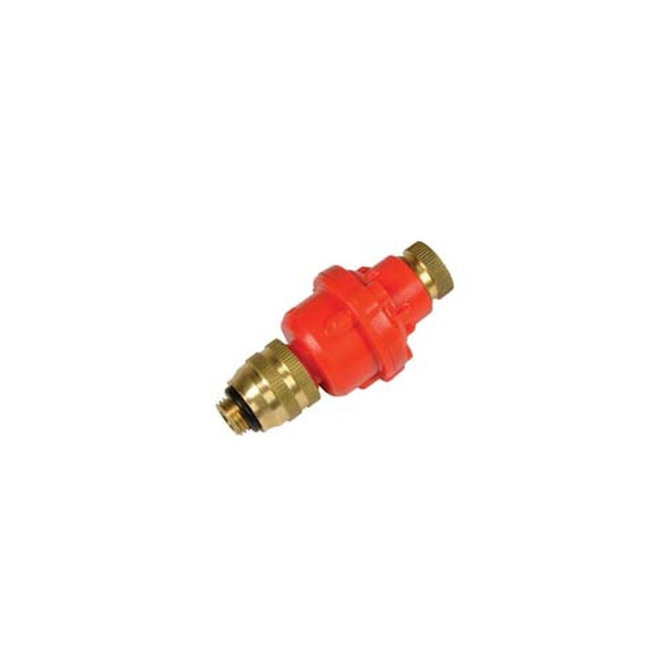 Eco-smart valve 2,5 bar rosso-imp.ottone regolat.pres.p/pompe a spalla