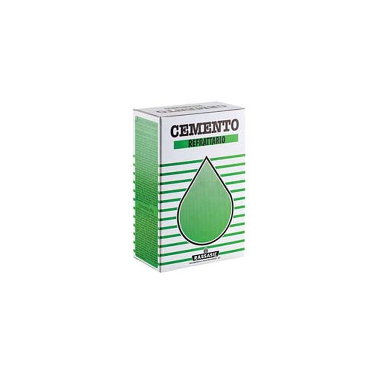 Cemento refrattario kg.1 - kg.1 - 12 pz