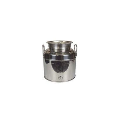 Fusto inox per olio graffato lt.15