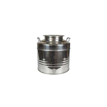 Fusto inox per olio graffato lt.30