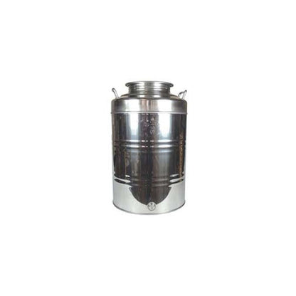 Fusto inox per olio graffato lt.50