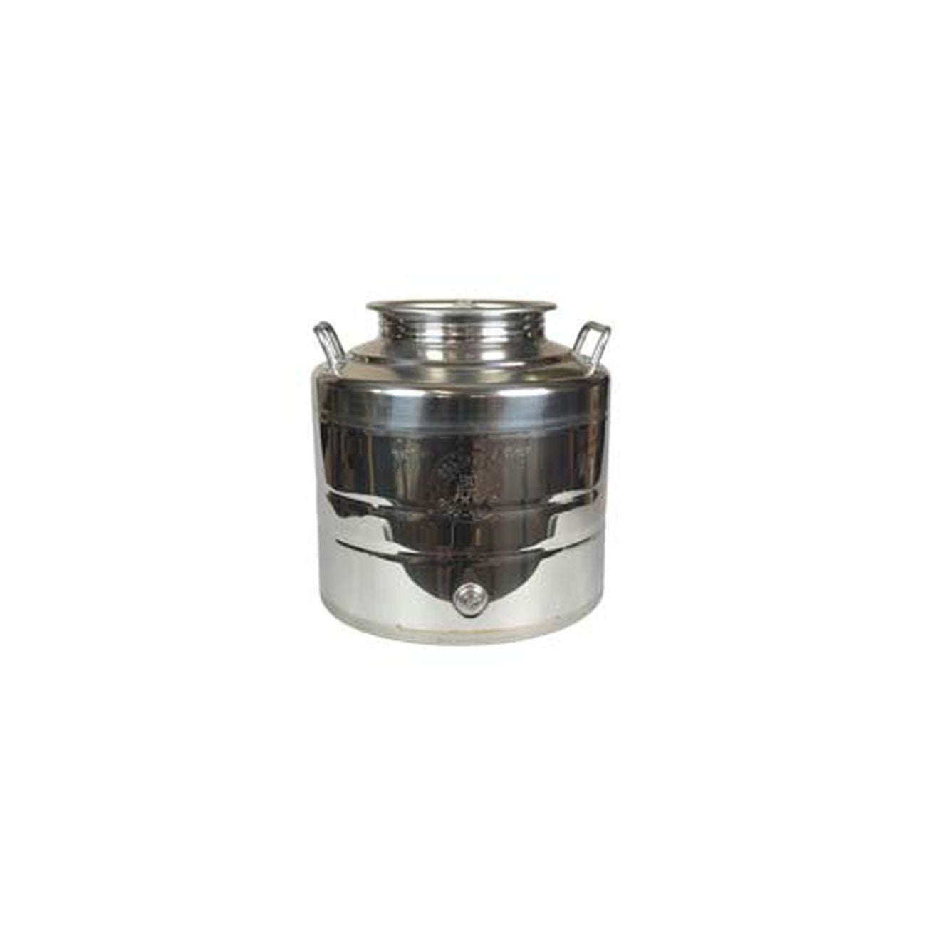 Fusto inox per olio saldato lt.30