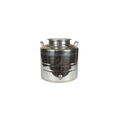 Fusto inox per olio saldato lt.30