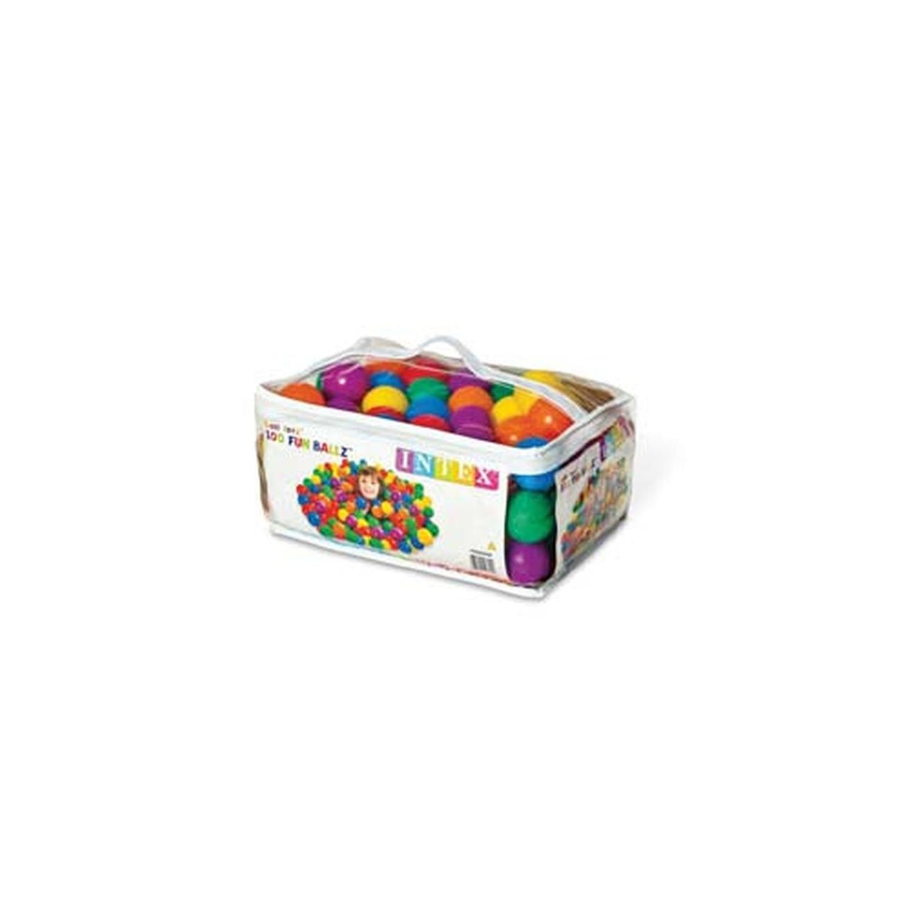 Palline colorate Ø cm.6,5 pz.100+2 anni - Ø cm.6,5 - peso kg.1,06 (49602)