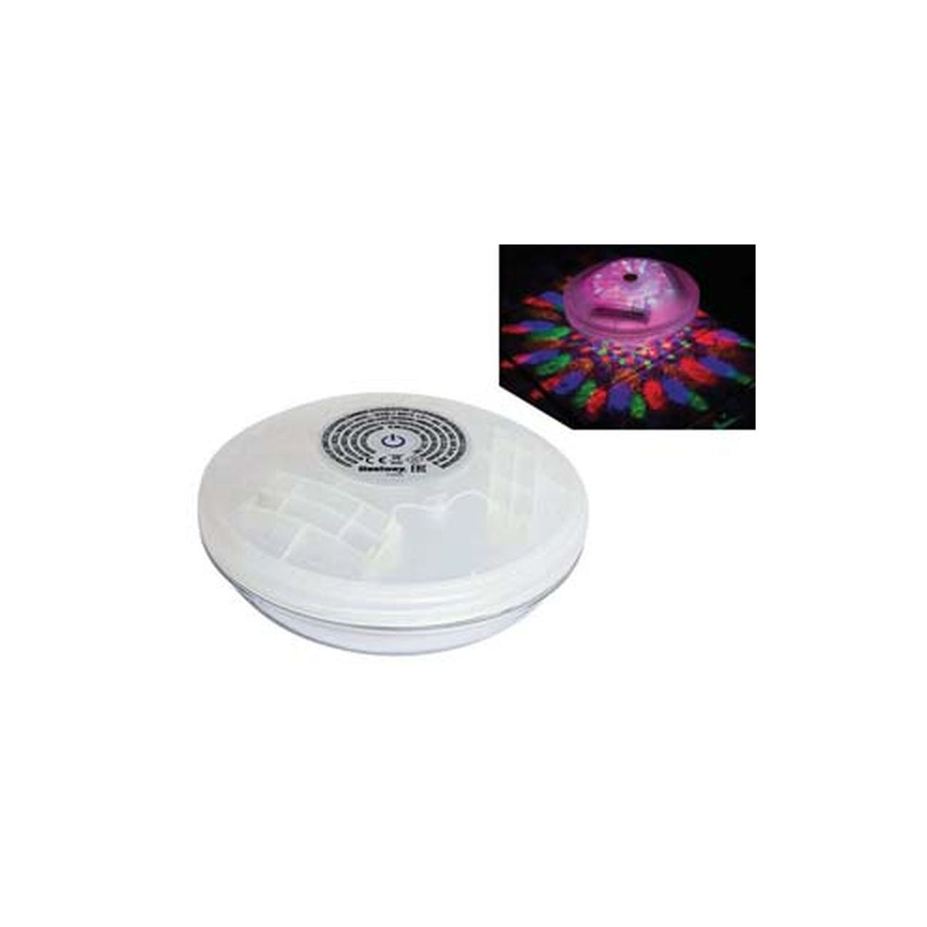 Luce a led galleggiante multicolor - Ø cm 14 (art. 58419)