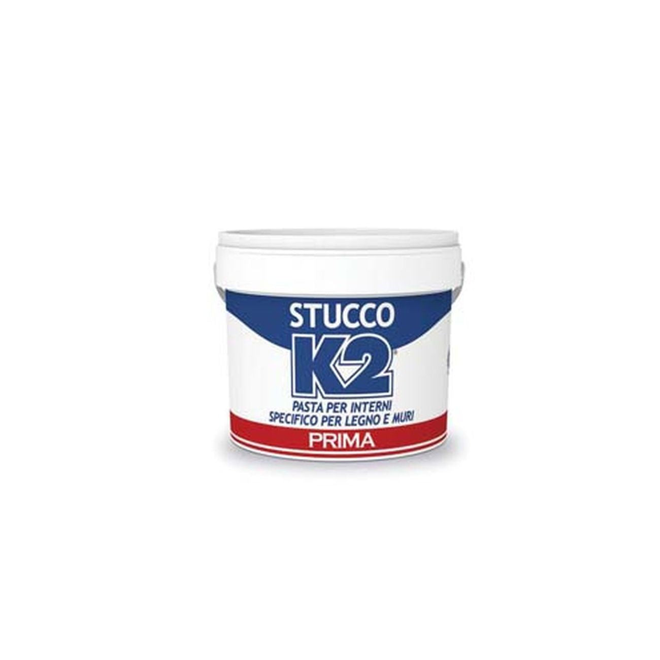 K2 stucco in pasta specifico per legno e muriin barattolo