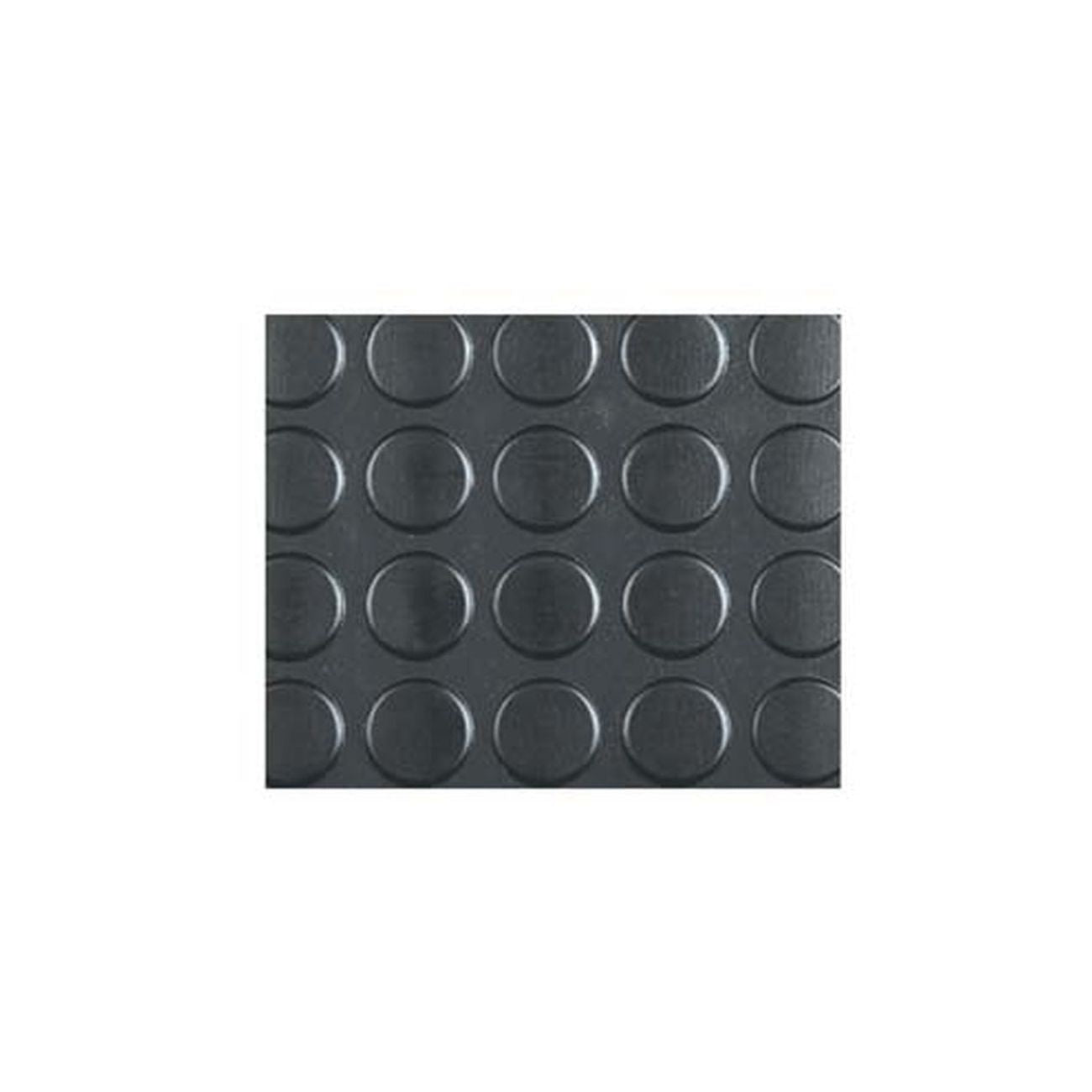 Pavimento gomma nero rotolo mt.10x1,2 spessore mm.3 peso kg.3,8 al mq - 12 mq