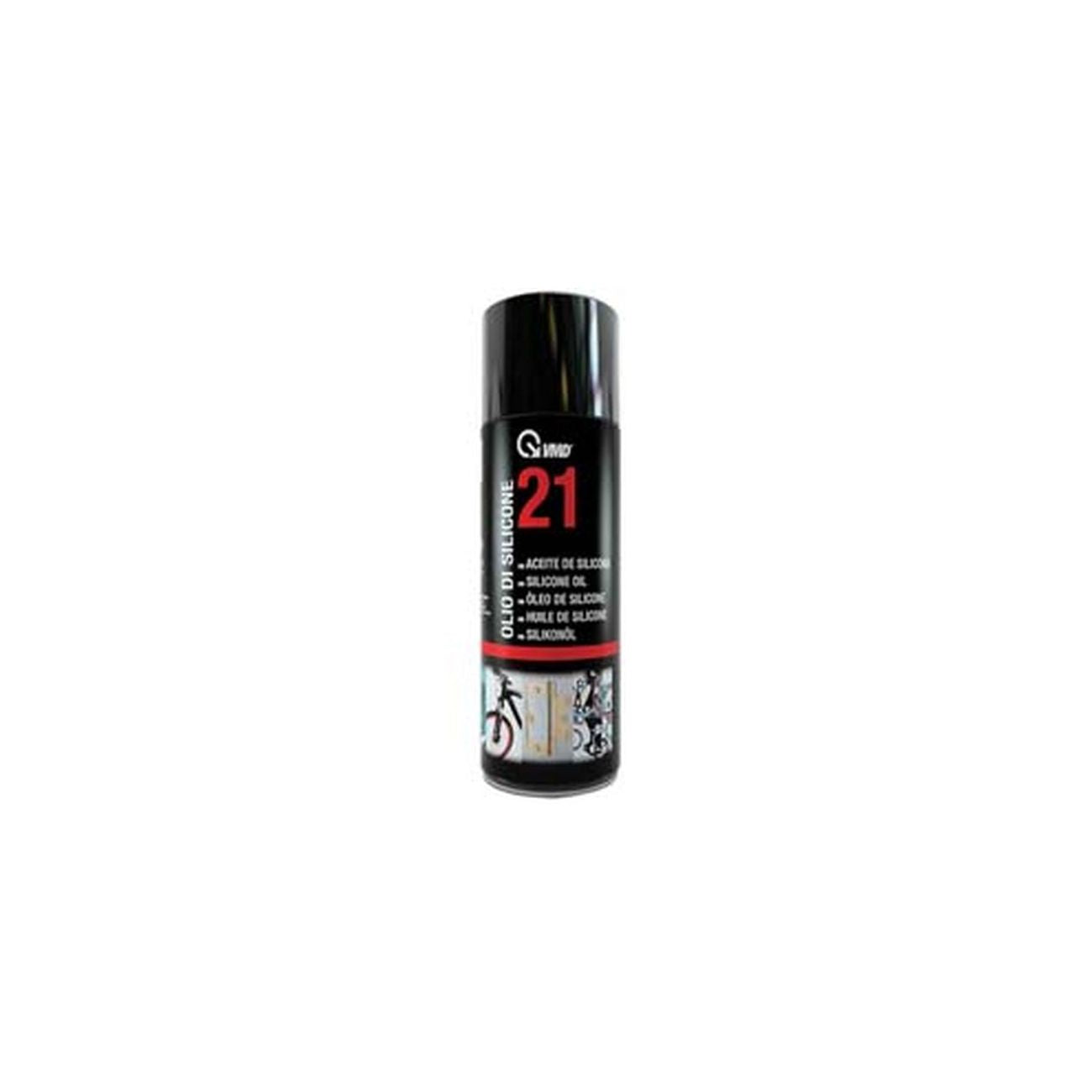 Vmd 21 olio di silicone spray ml.400 - ml.400 in bomboletta spray - 12 pz