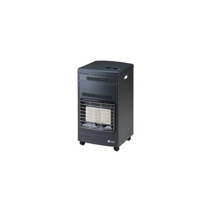 Stufa infrarossia gas gpl 4200w grigia - misure cm.40,5x45x77h.- peso kg.12,5- euro90