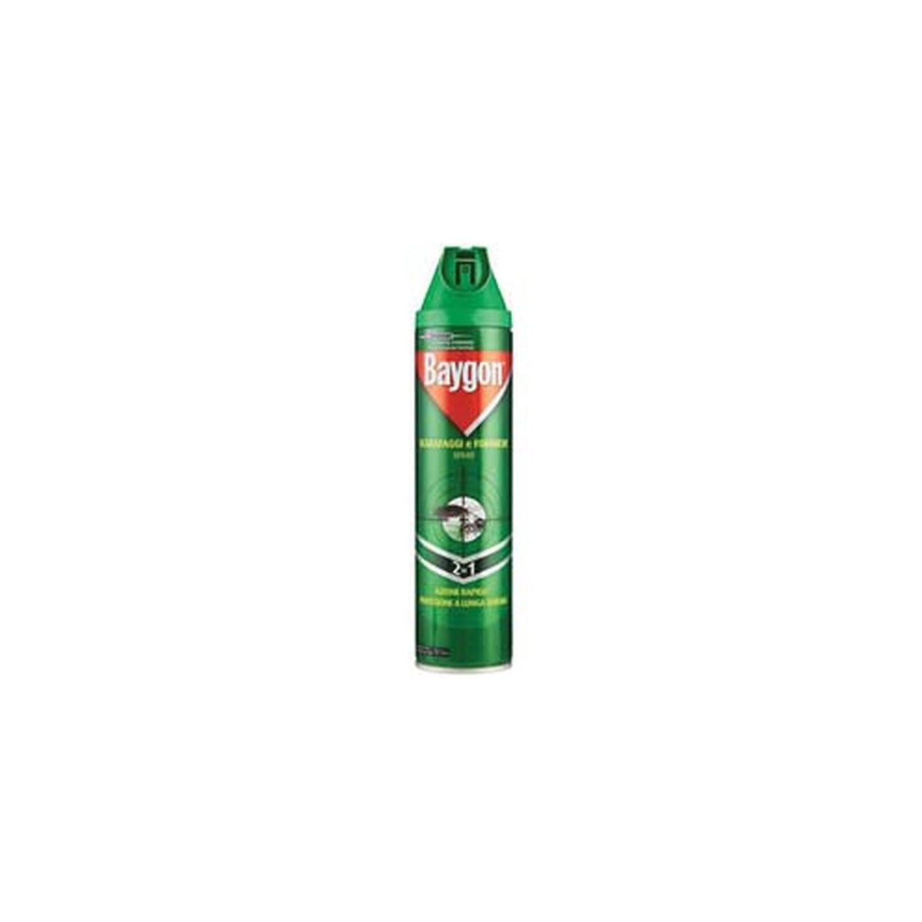 Baygon insetticida scarafaggi e formiche spray - ml.400 - 12 pz