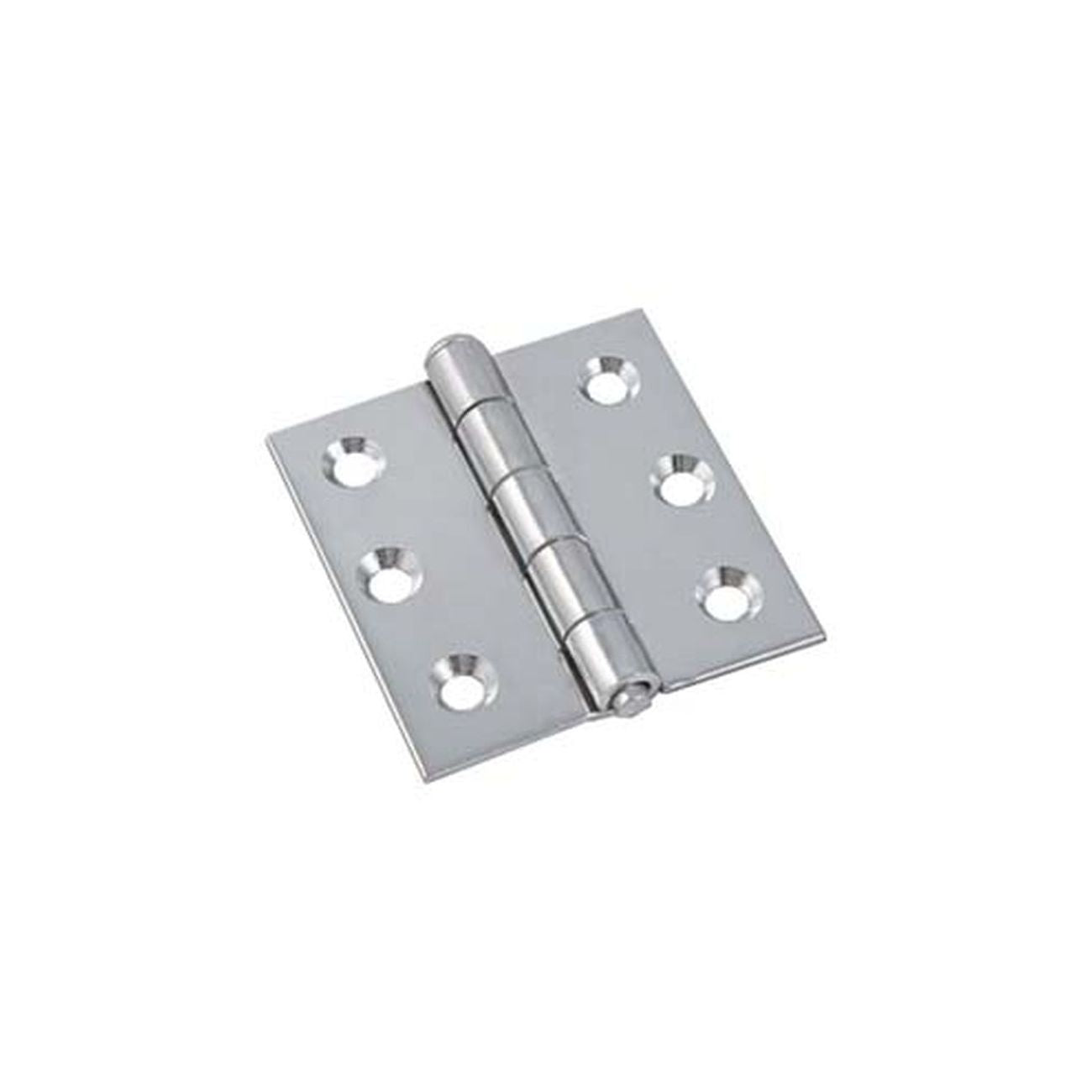 Cerniere in acciaio inox perno sfilabile extrapesanti - mm.65x65x2,0 - 24 pz