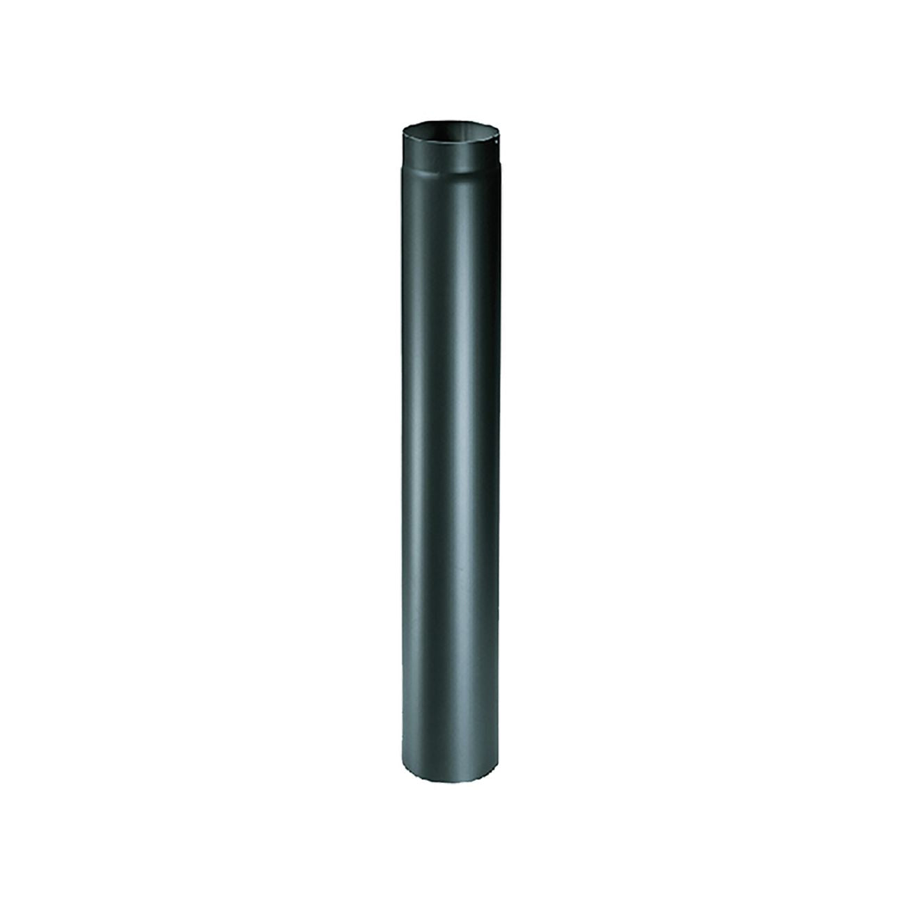 Tubo in acciaio alluminato - colore Nero