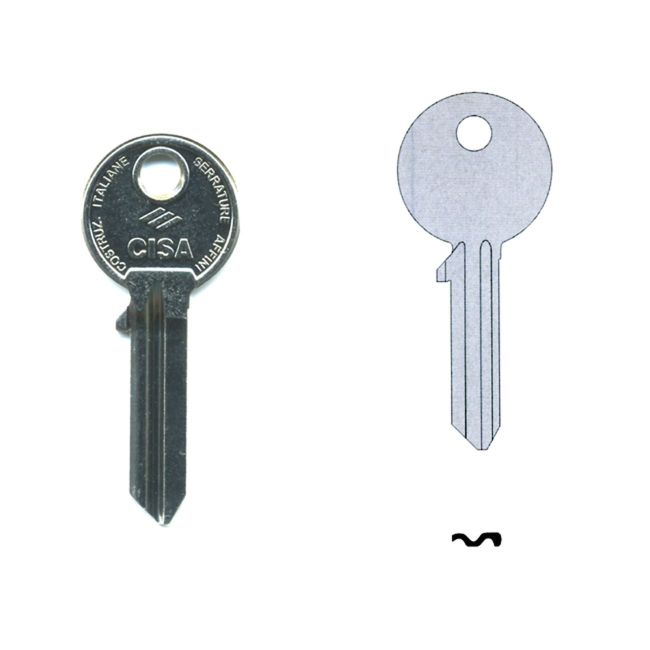 Cisa 01310-00-2 Chiave 5 Perni Sx