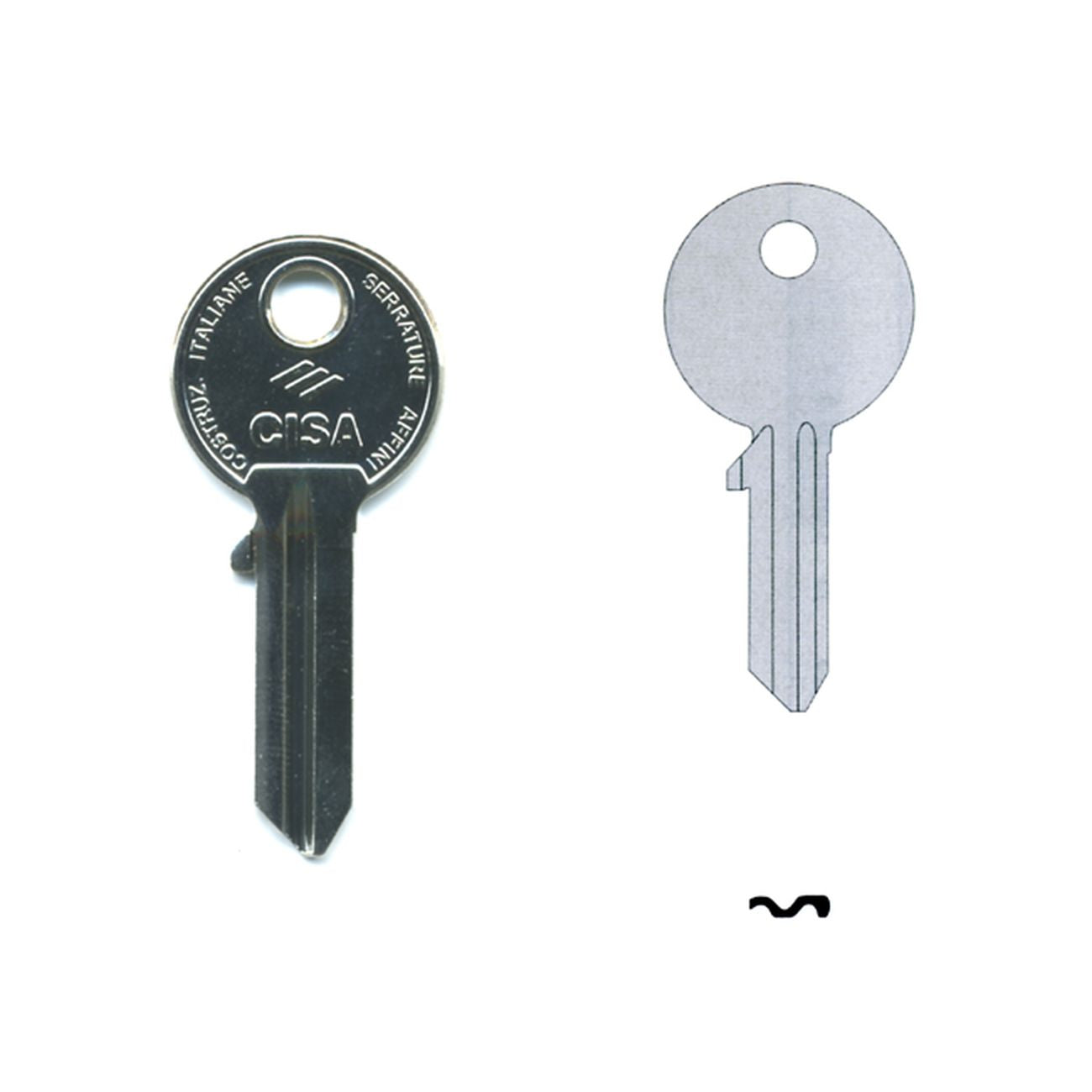 Cisa 01320-00-2 Chiave 4 Perni Sx