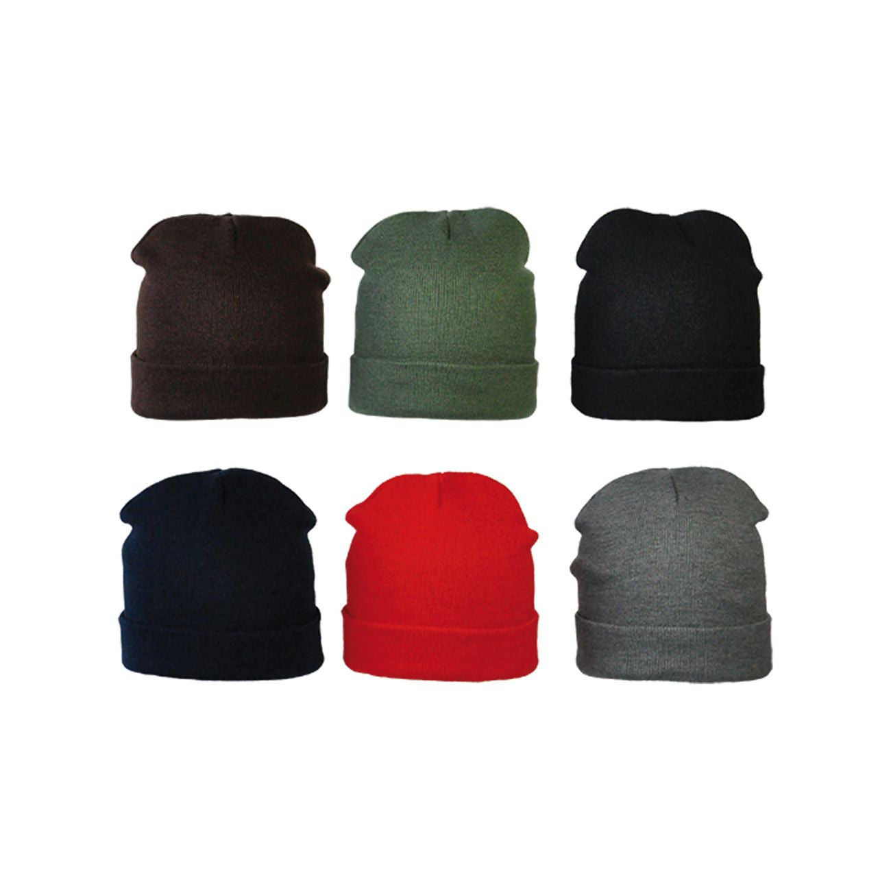 Cappello a cuffia in acrilico 12 pezzi - 12 pz