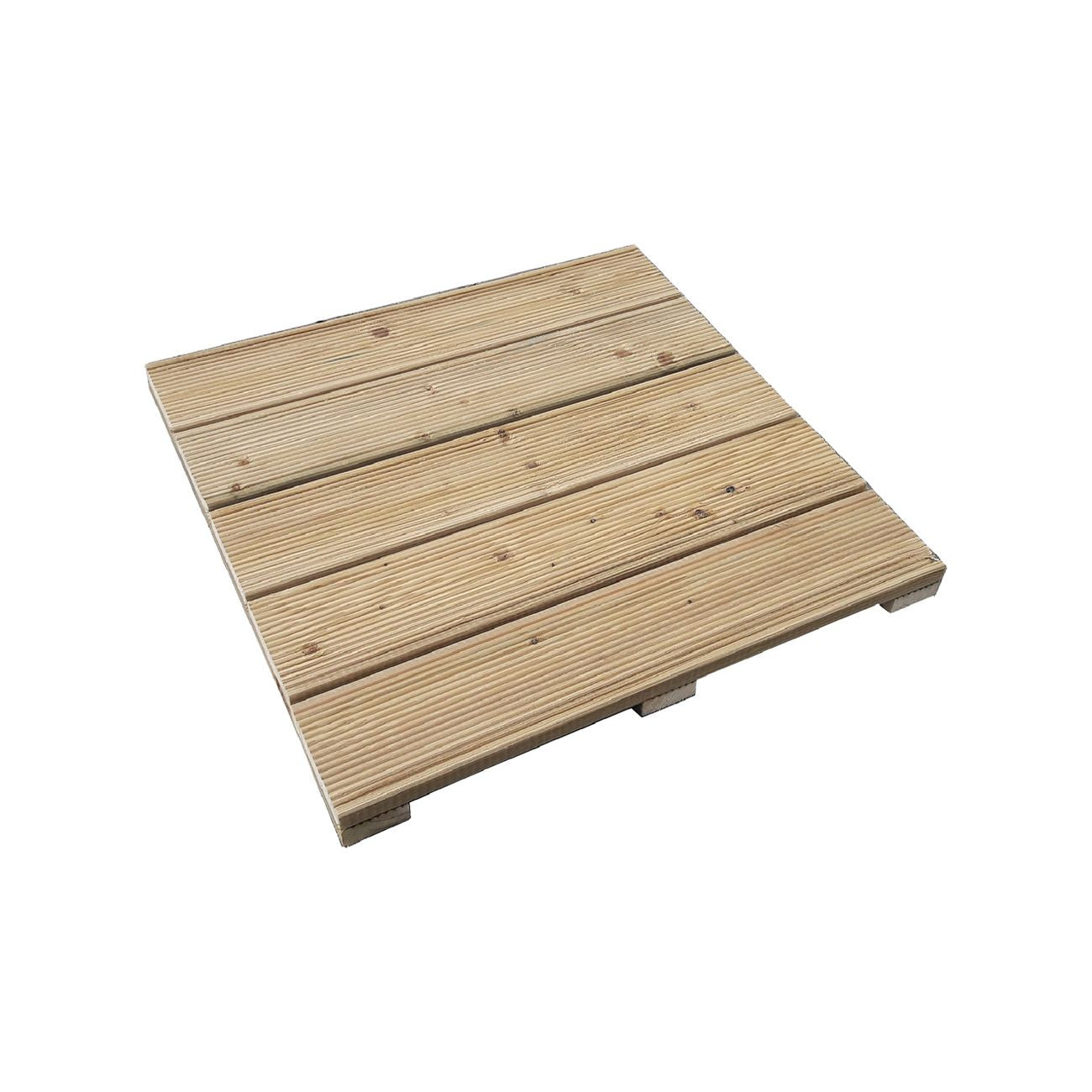 Pedana per giardino in legno cm 50 x 50 x h 3,2