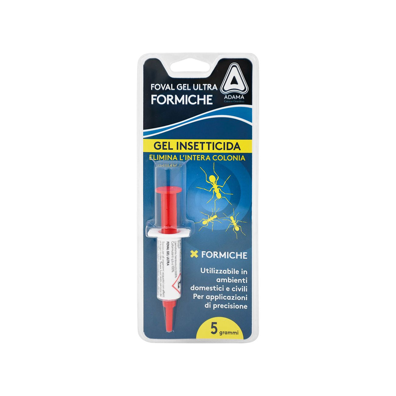 Gel antiformiche foval gel 5 gr. - 12 bl