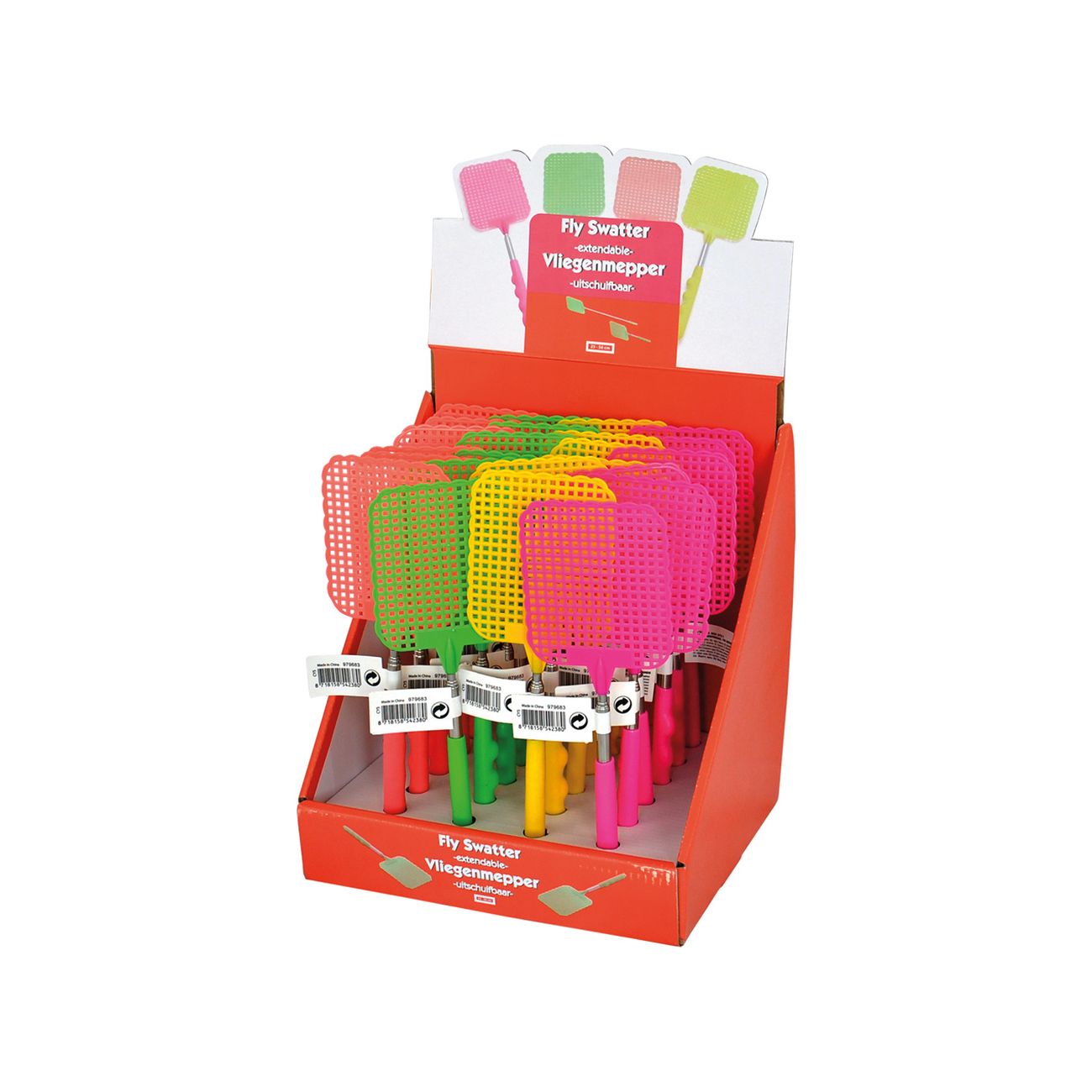 Espositore palette abbattimosche 24 pezzi
