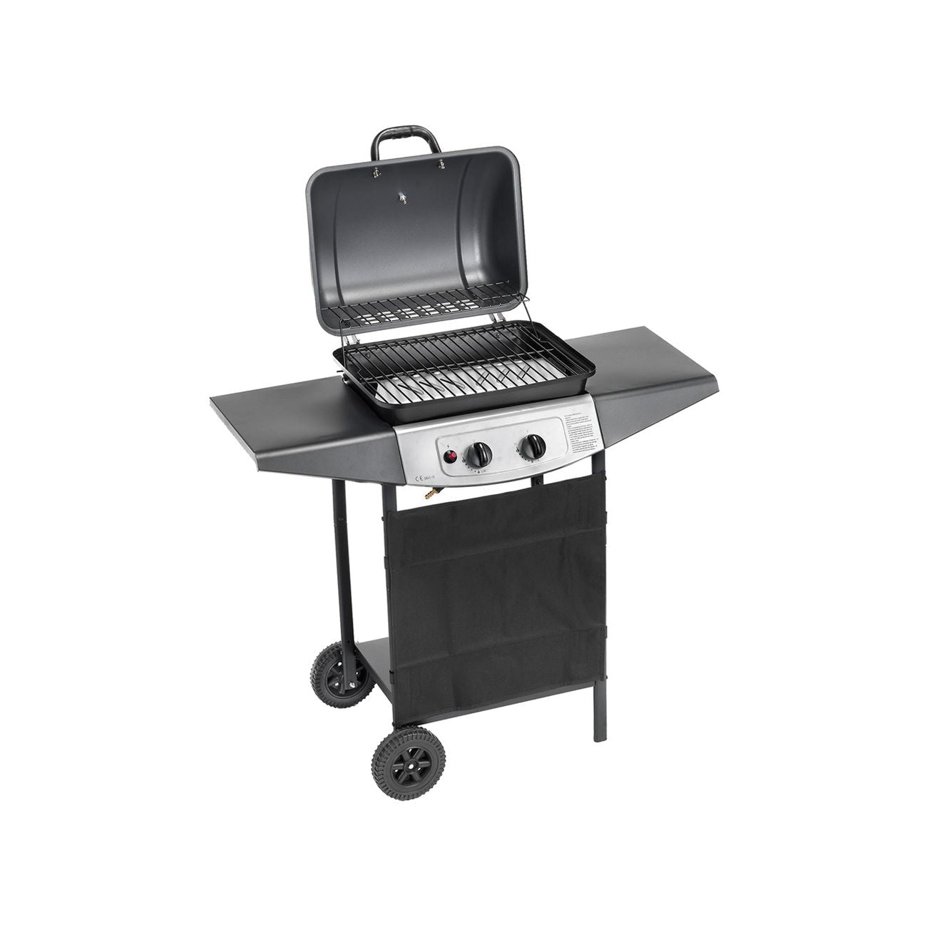 Barbecue a gas - Double Cooking System con roccia lavica - "art. 4936"