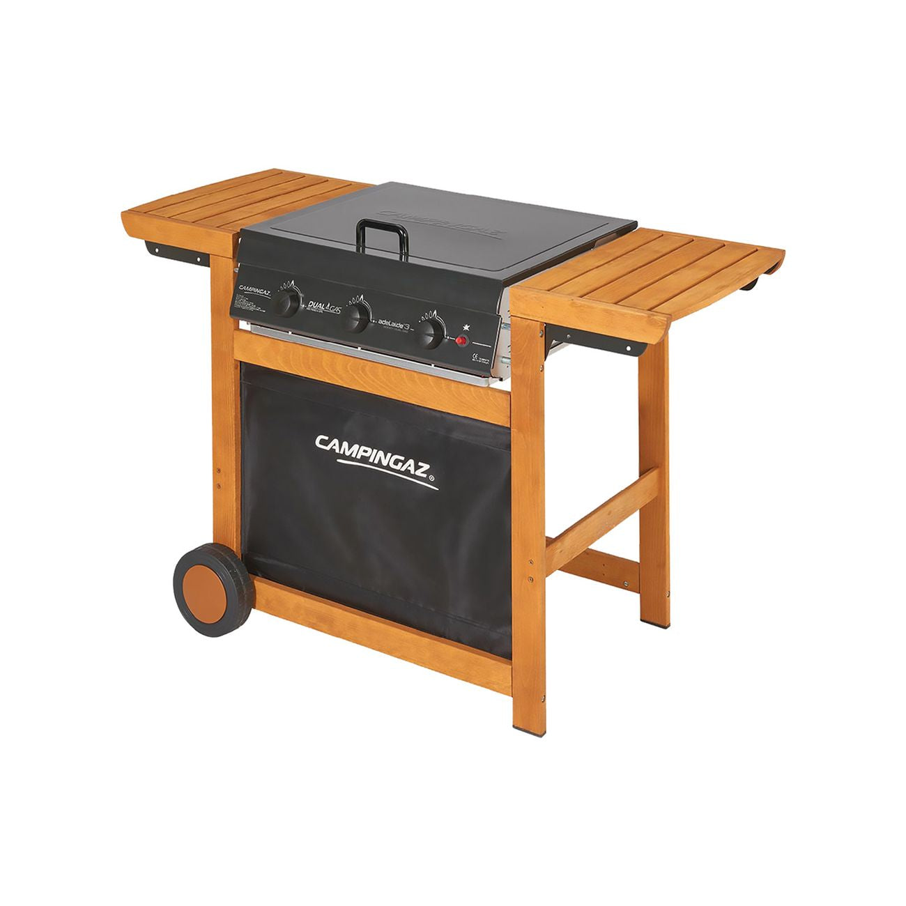 Barbecue a gas "Adelaide 3 Woody DualGas" - kw 14