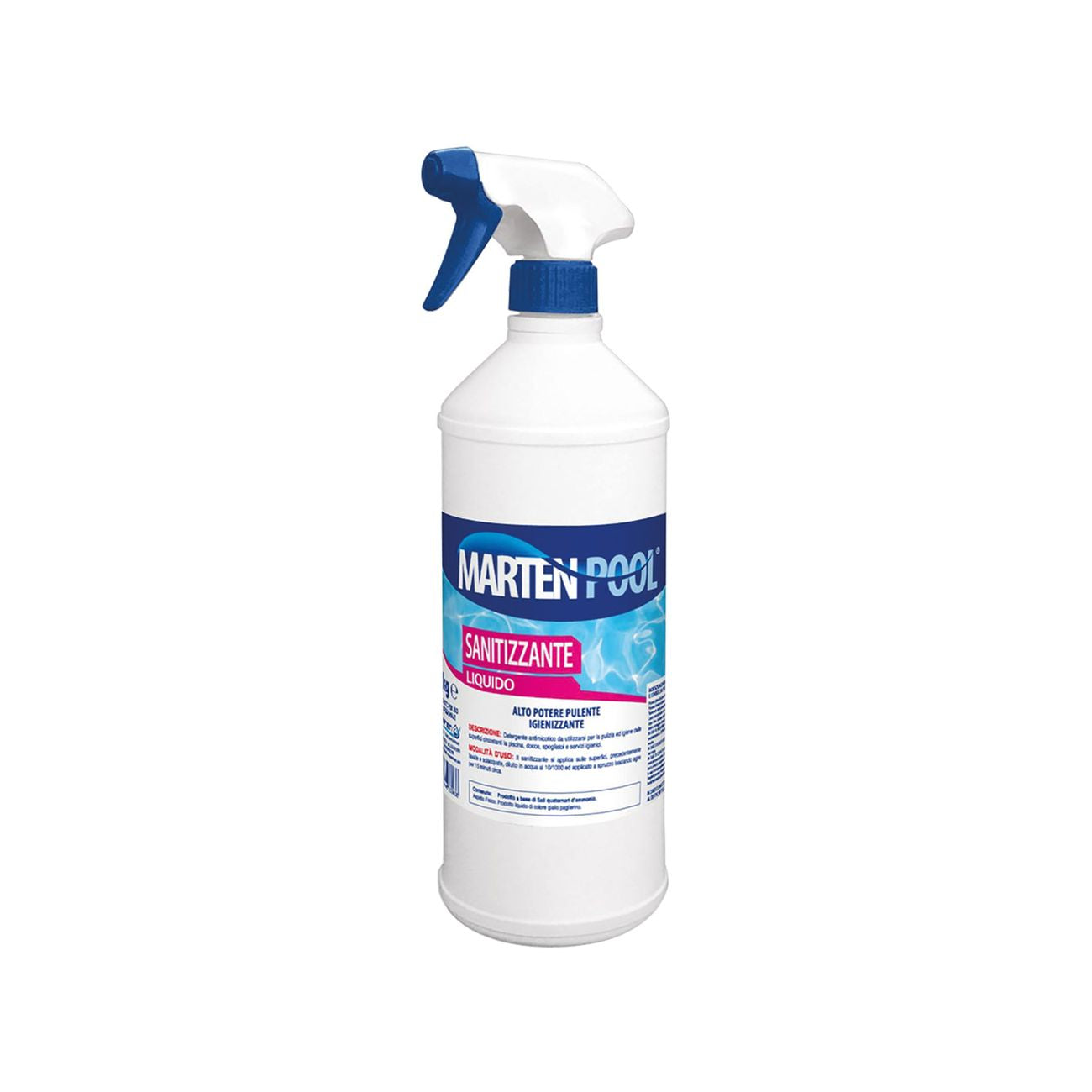 Sanitizzante liquido kg. 1 - flacone - 12 pz