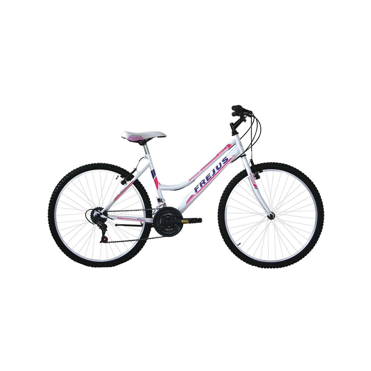 Bicicletta donna 'mtb' 26 - colore bianco/fuxia