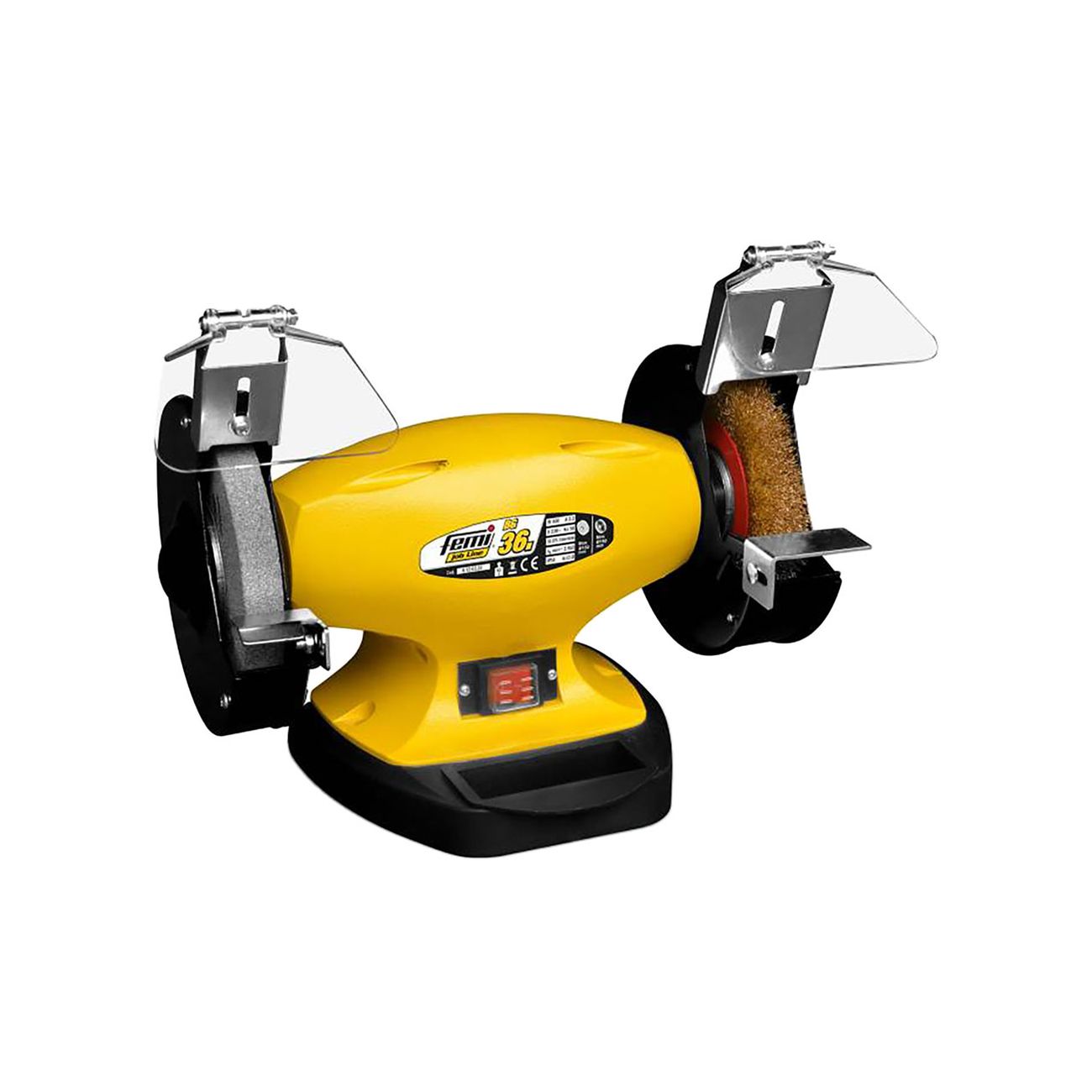 Smerigliatrice da banco 'bg36n' 450 w - mola con spazzola Ø 150 cm