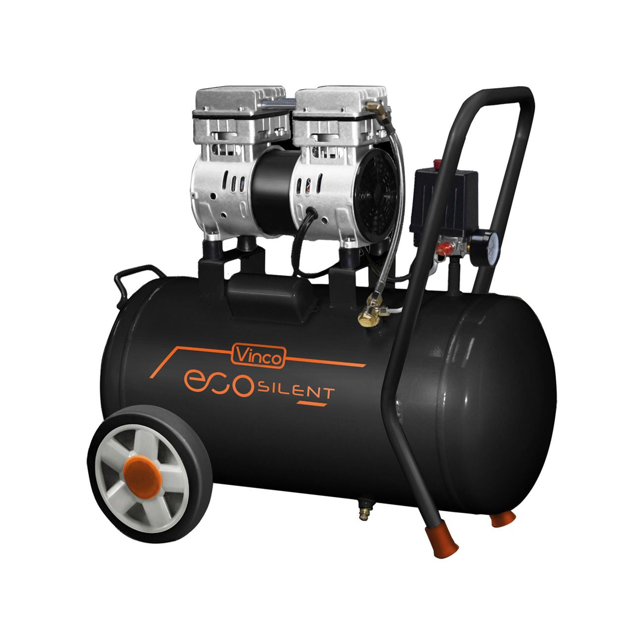 VINCO Compressore silenziato lt 50 - hp 1 - oil free